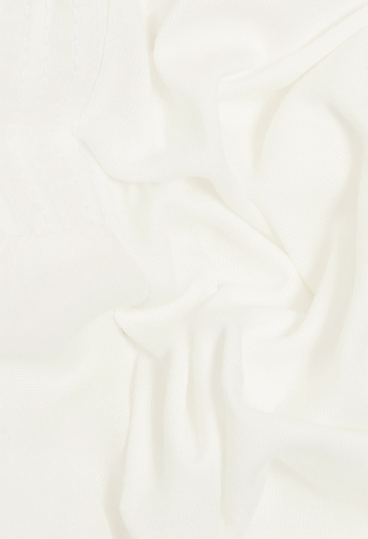 Top manches courtes volants écru Faume - seconde main