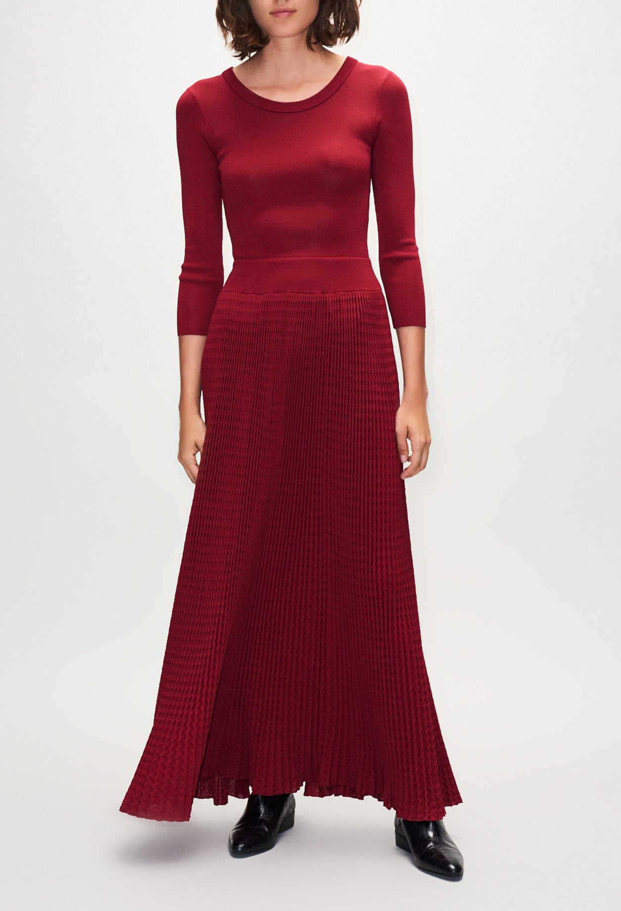 Robe longue en maille Faume - seconde main