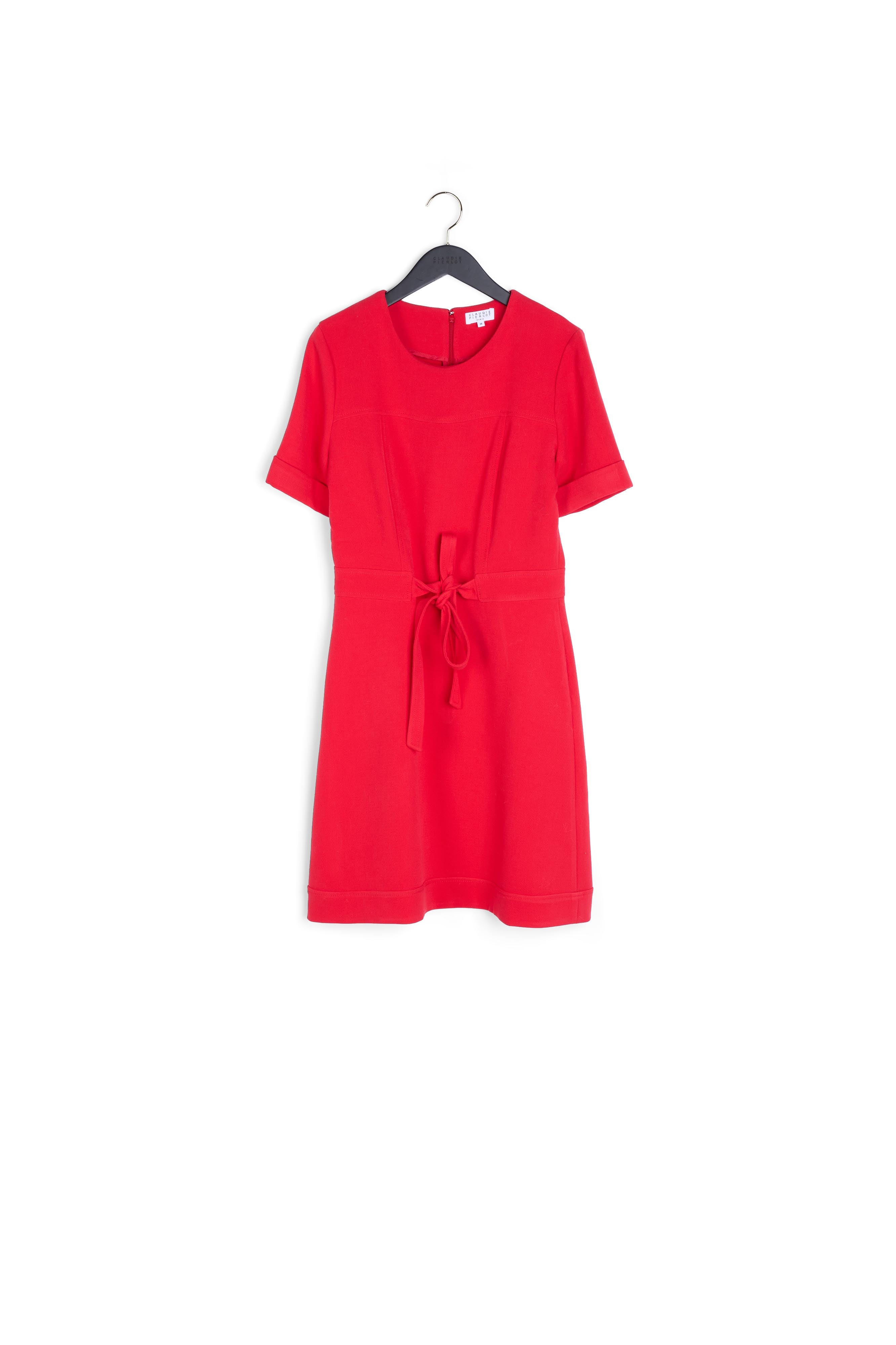 Robe manches courtes structurée Faume - seconde main