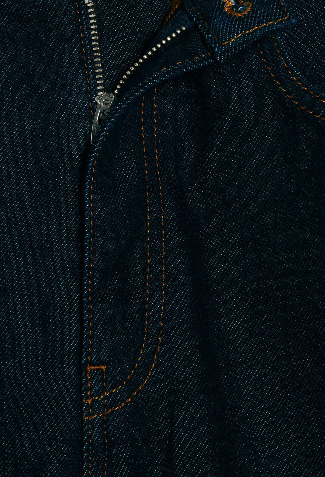 Jean denim brut coupe droite Faume - seconde main