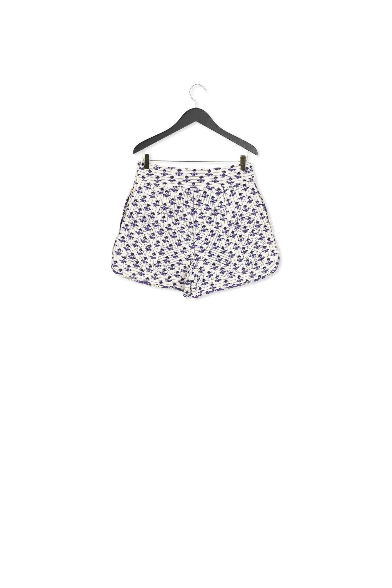 Short taille haute surpiqué Faume - seconde main