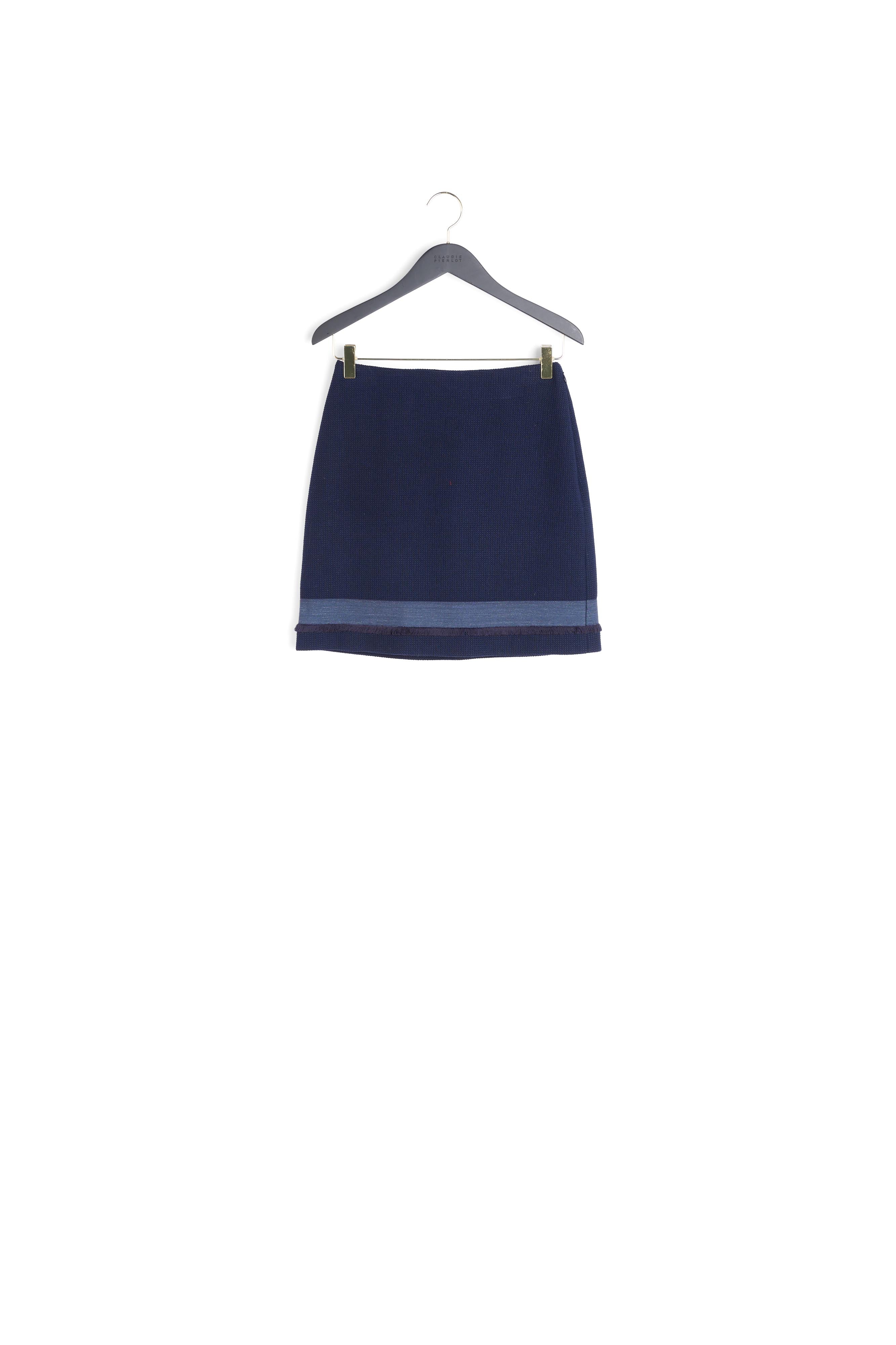 Jupe courte à bande jean Faume - seconde main