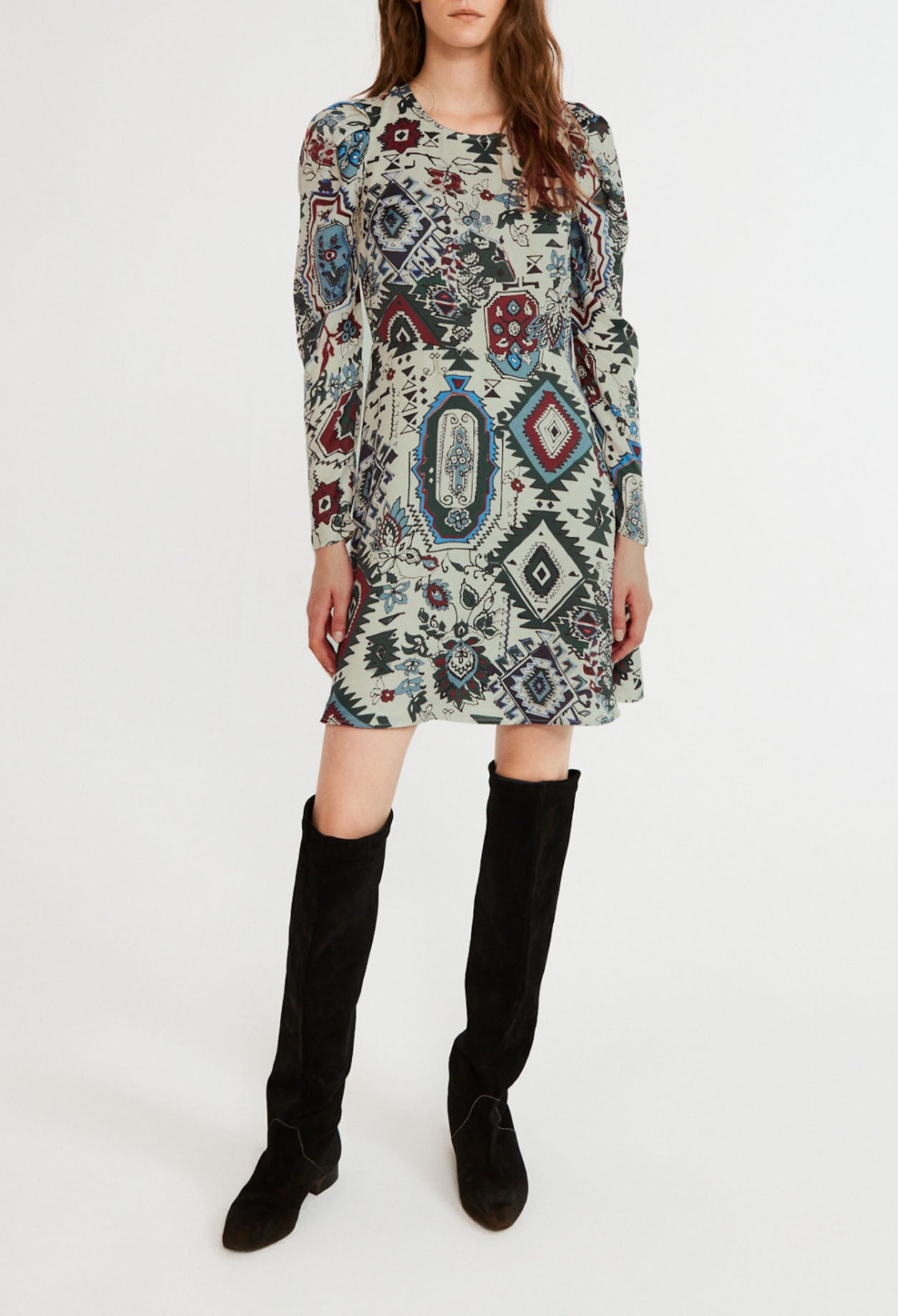 Robe à motifs Faume - seconde main