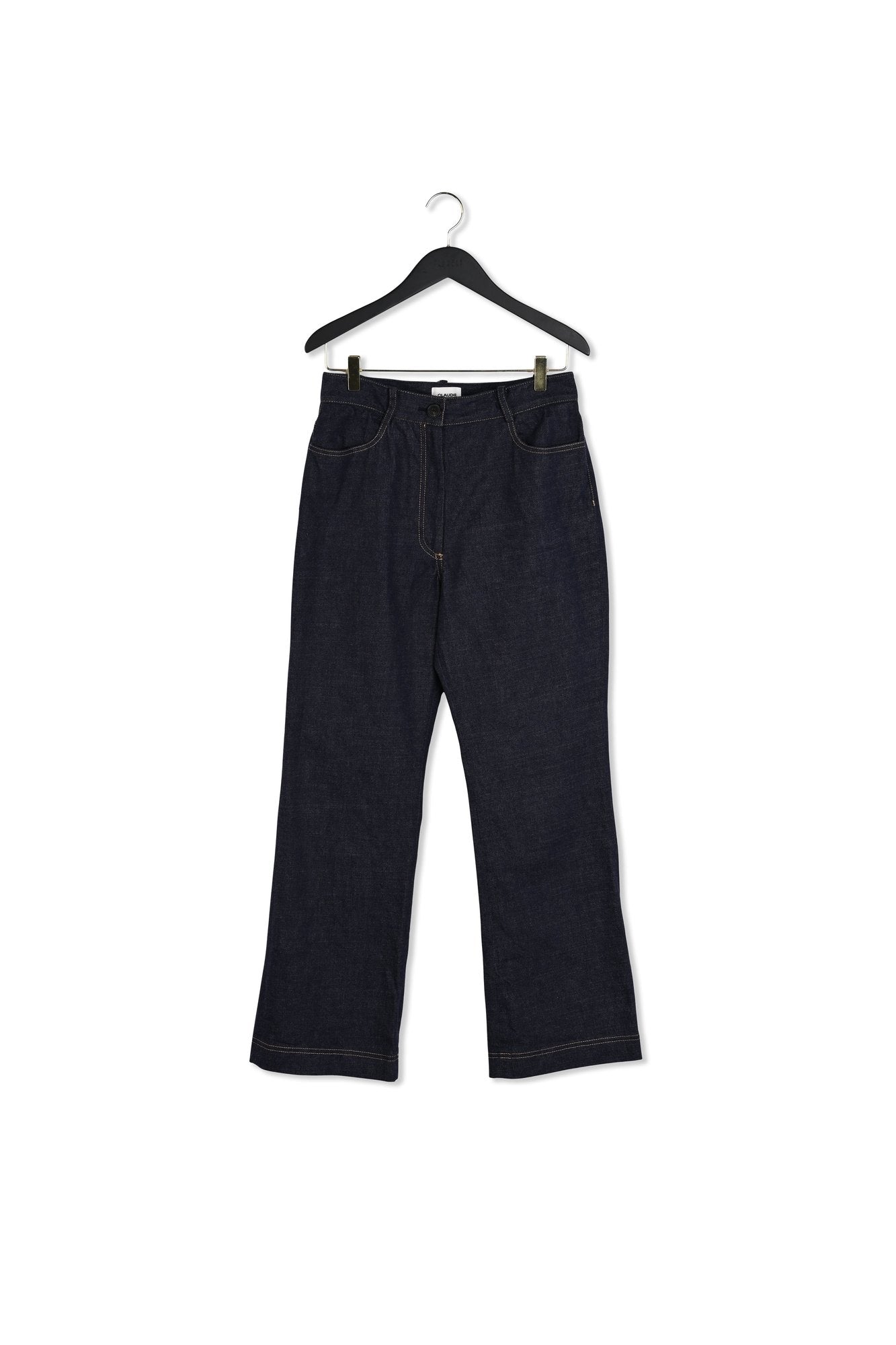 Pantalon denim bleu brut Faume - seconde main
