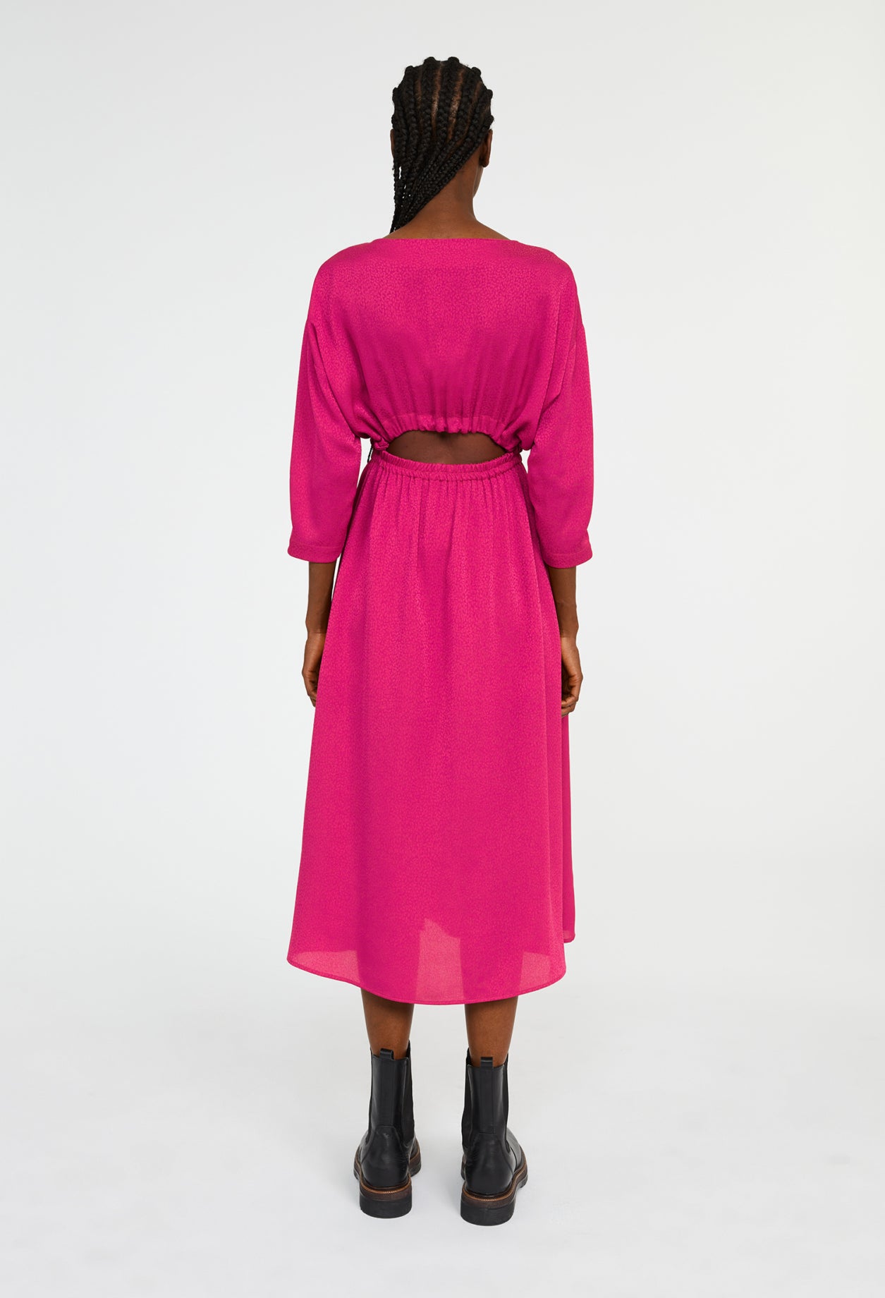 Robe longue ouverte dans le dos Faume - seconde main