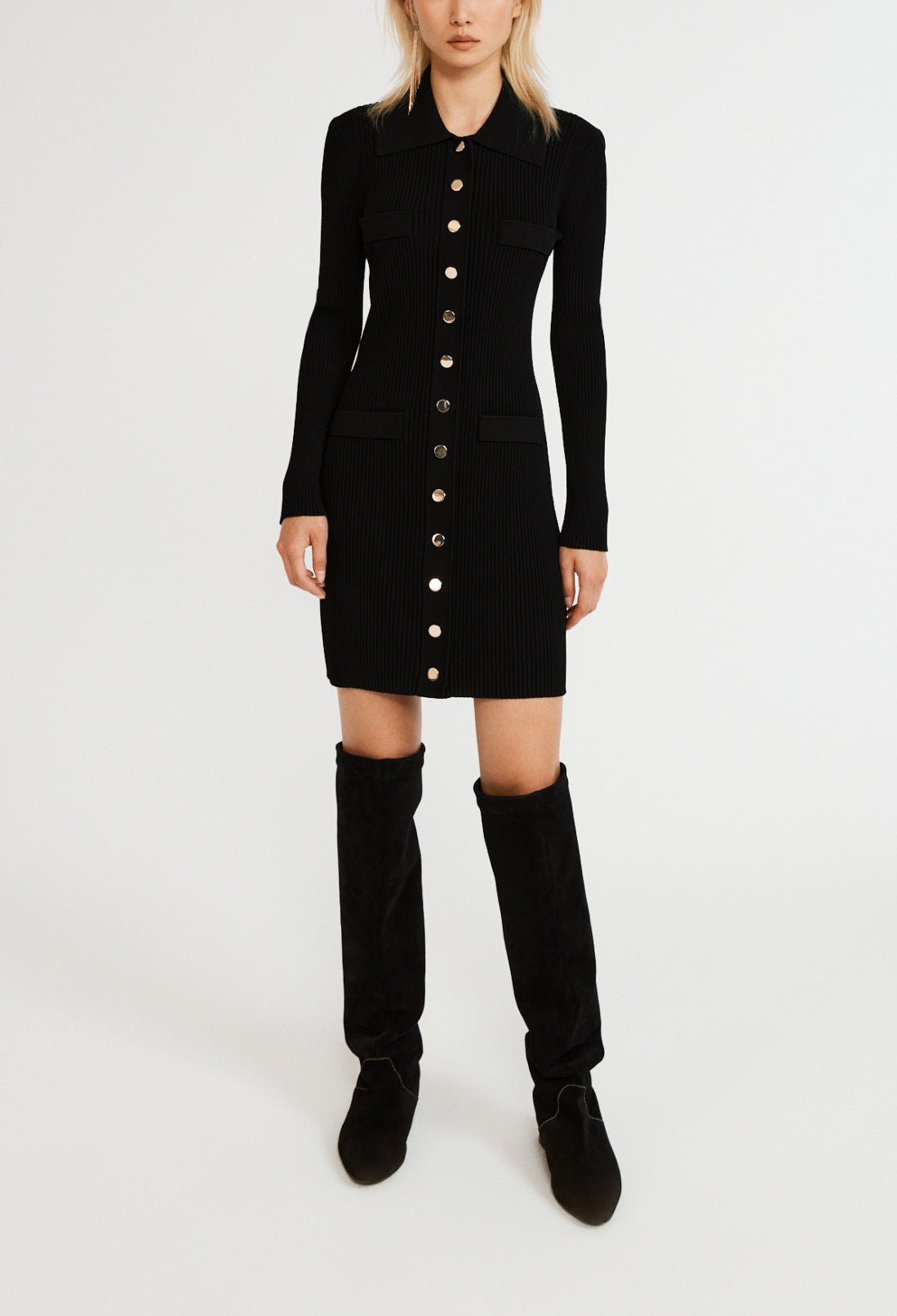 Robe côtelée Faume - seconde main