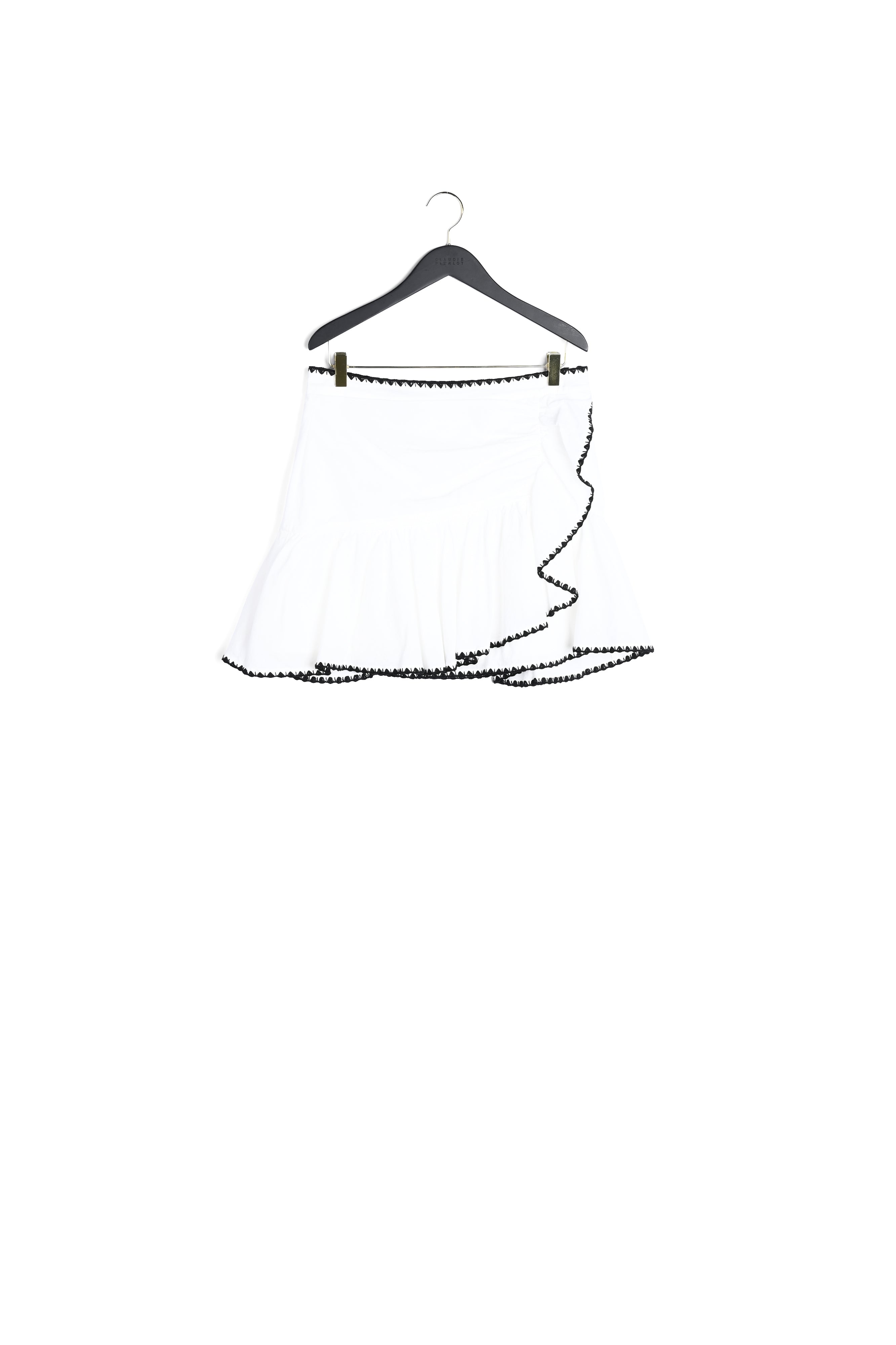 Jupe courte écrue Faume - seconde main