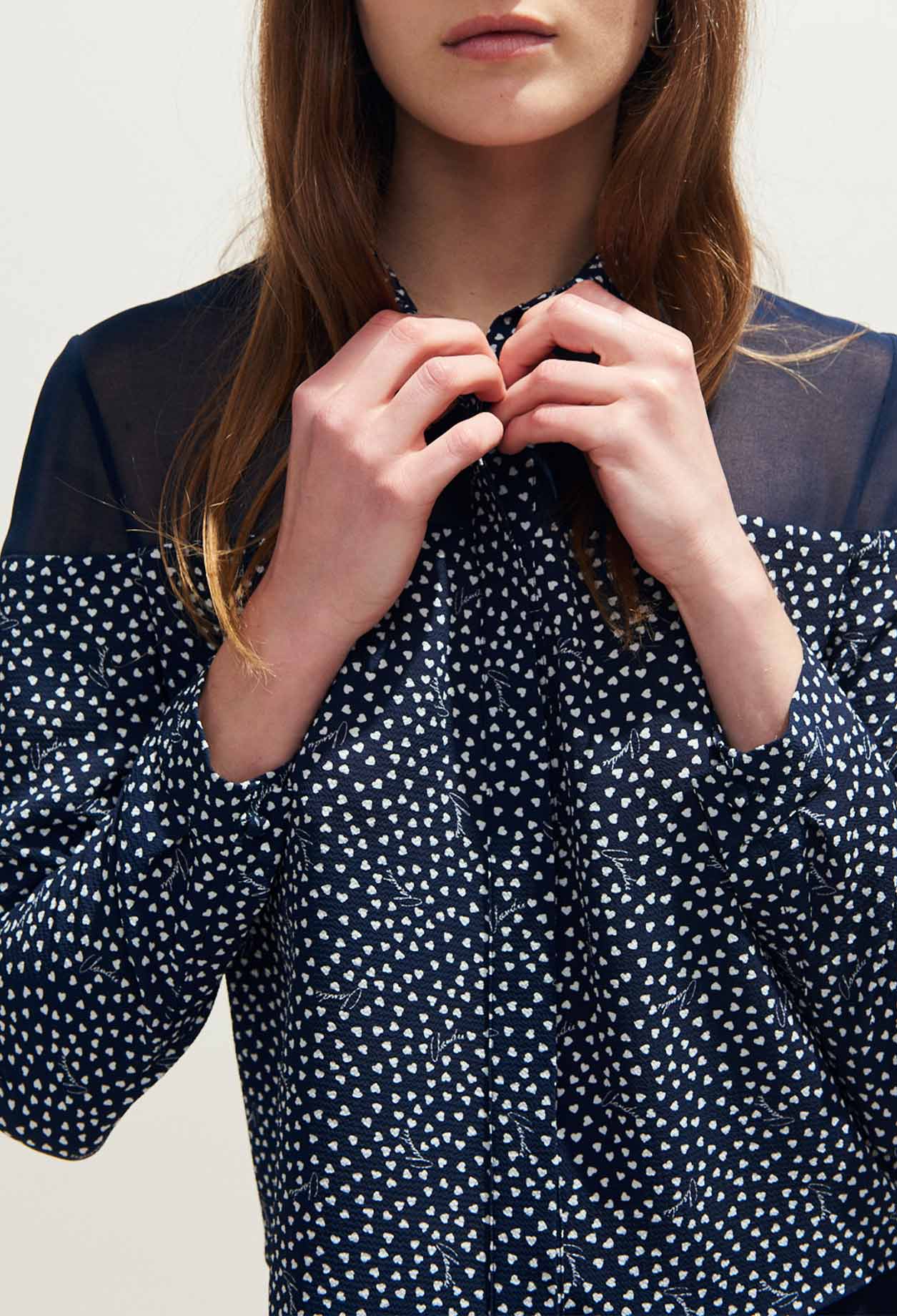 Chemise à motif Faume - seconde main