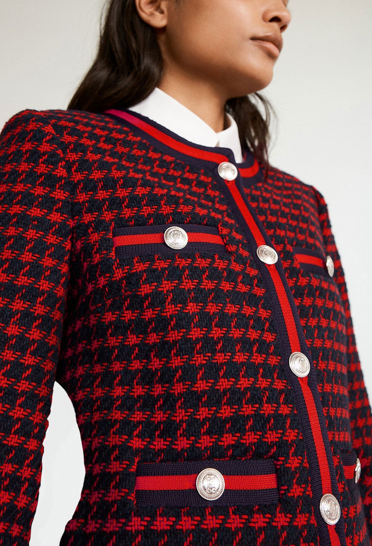 Veste en tweed Faume - seconde main