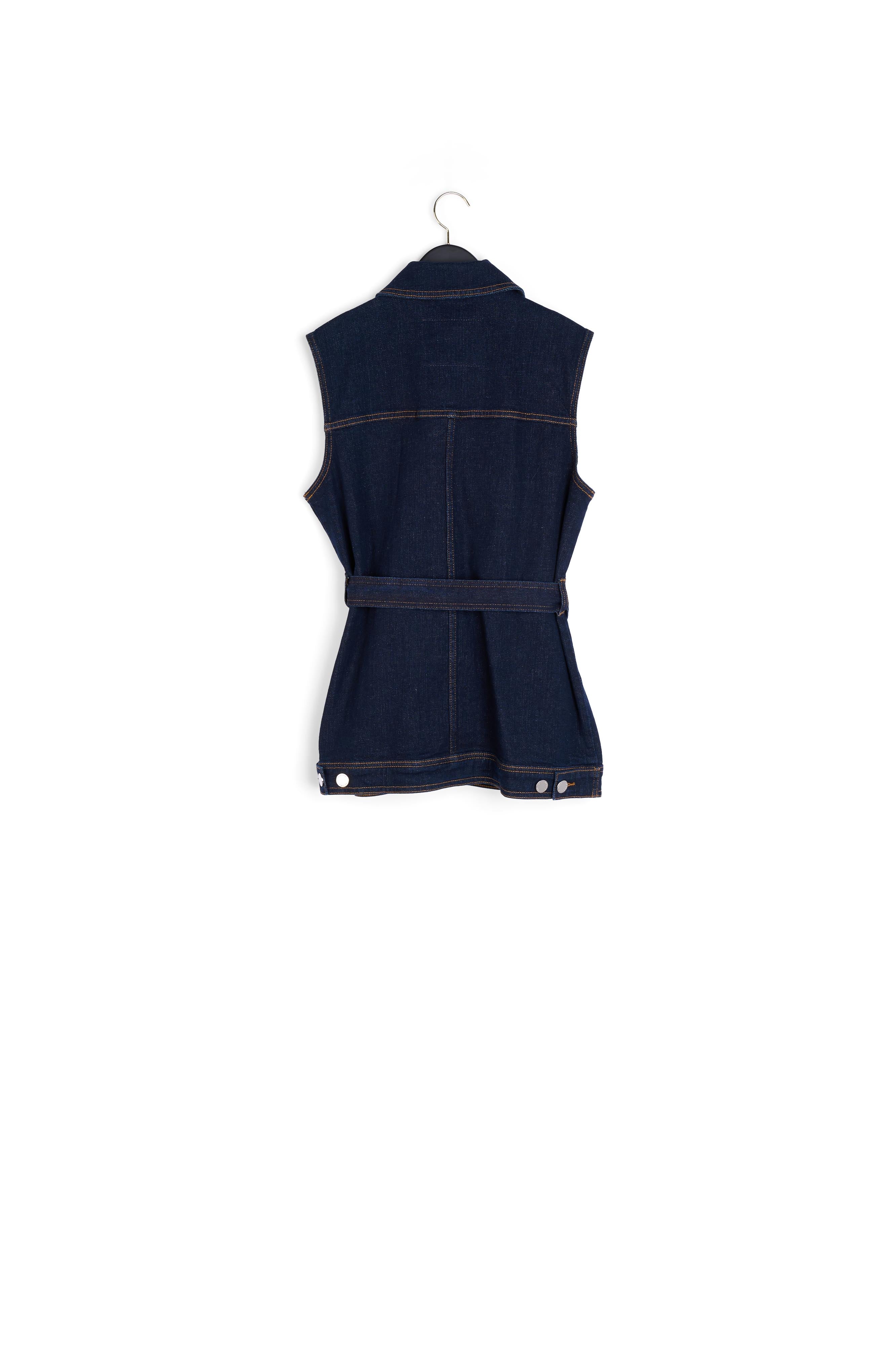 Veste en jean sans manches Faume - seconde main