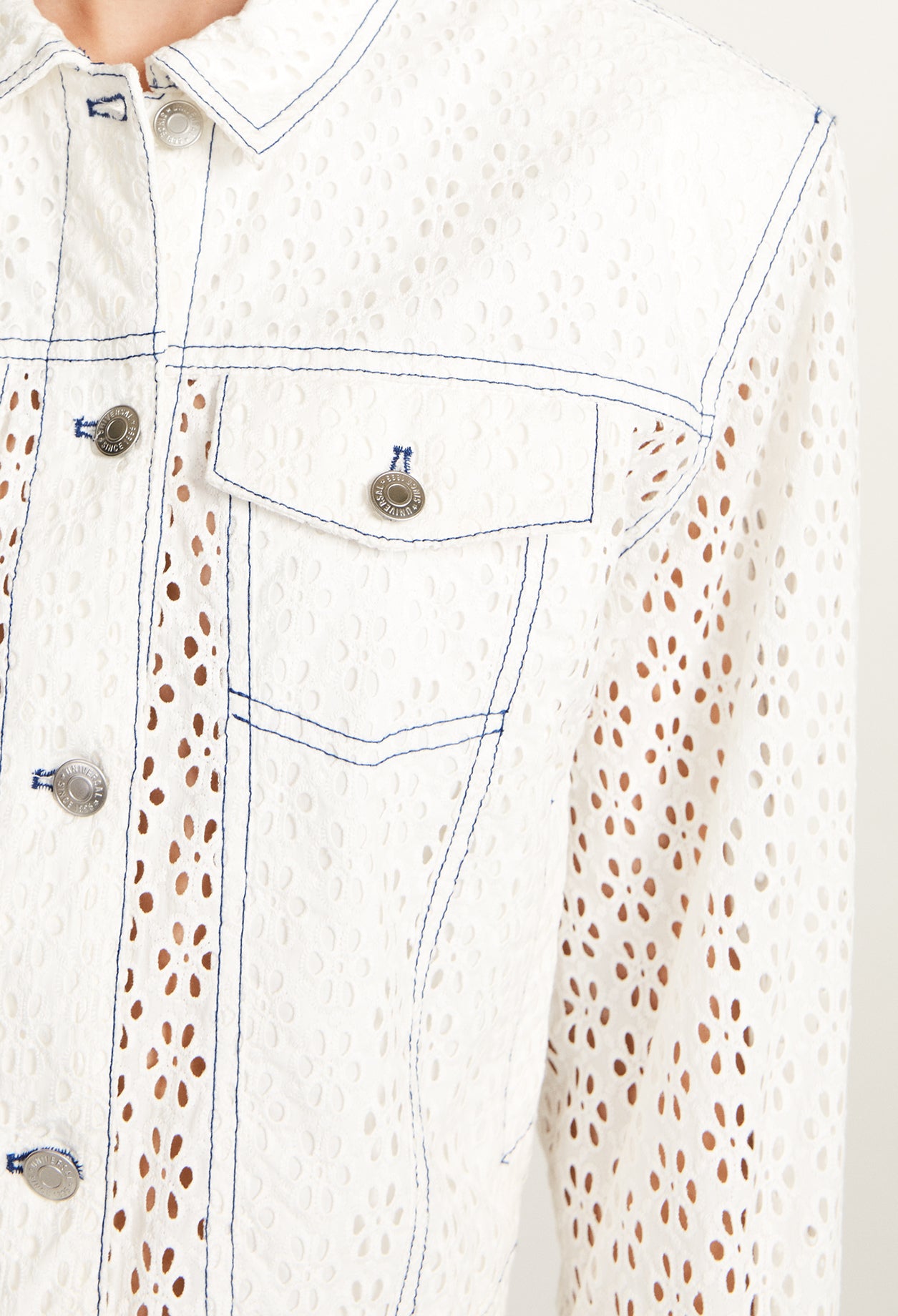 Blouson blanc Faume - seconde main