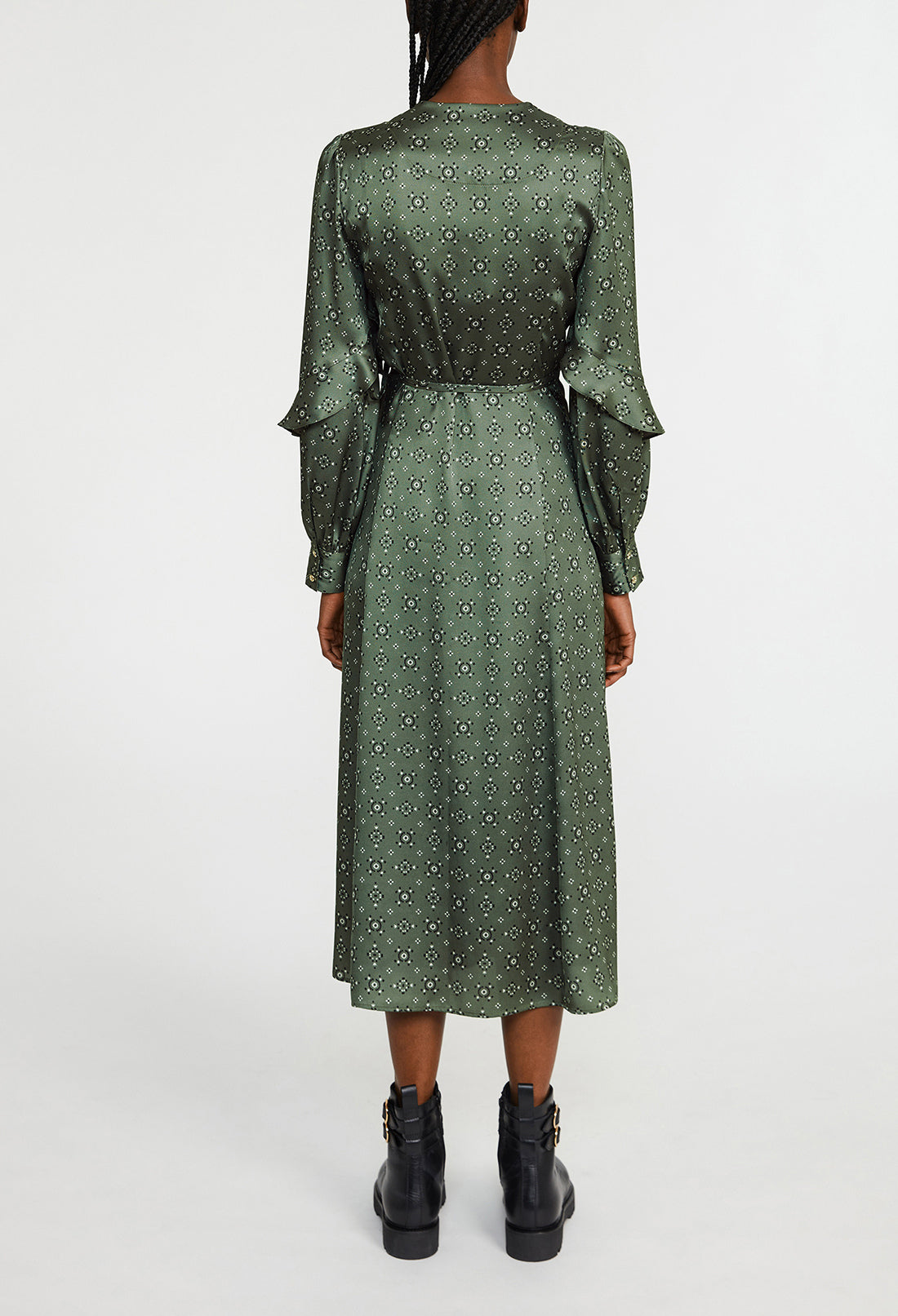 Robe longue cache cœur Faume - seconde main