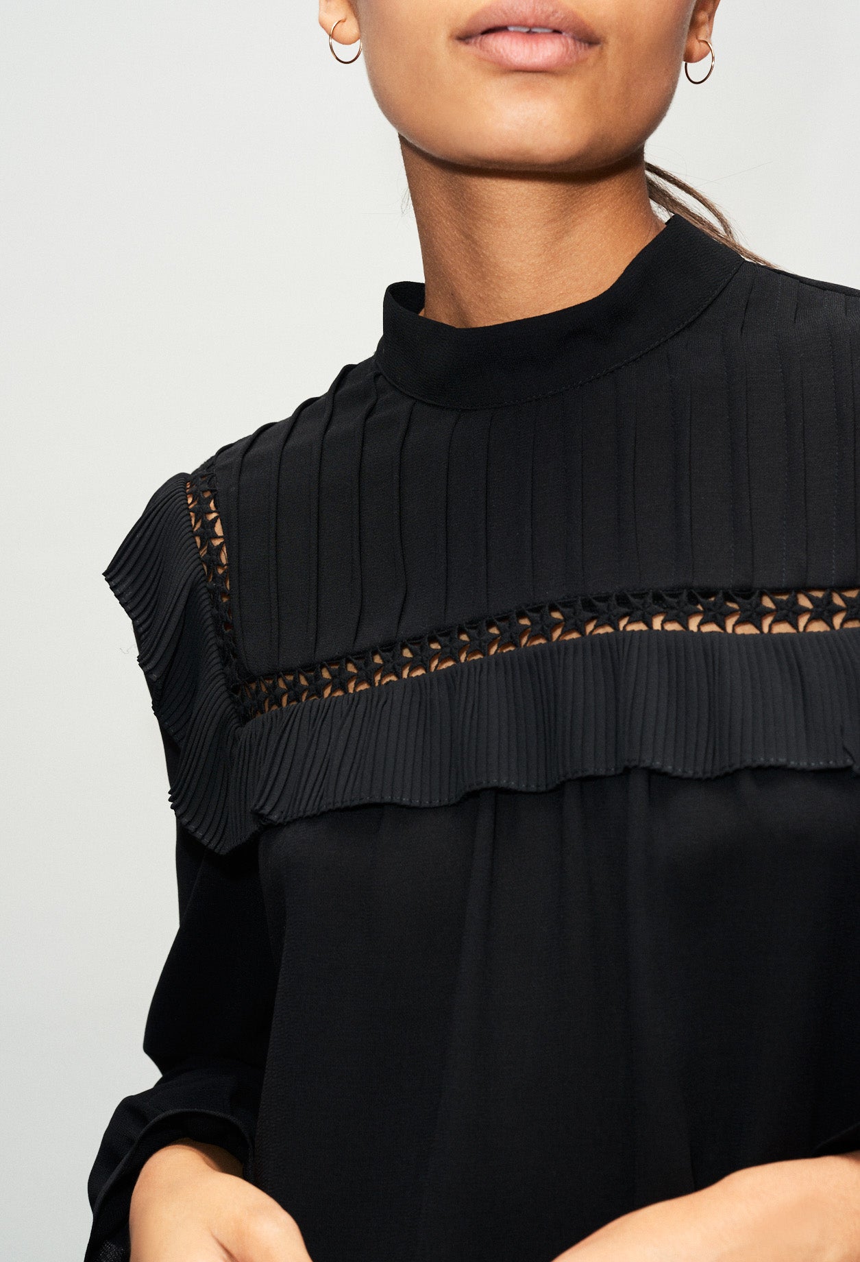 Top avec fantaisies Faume - seconde main