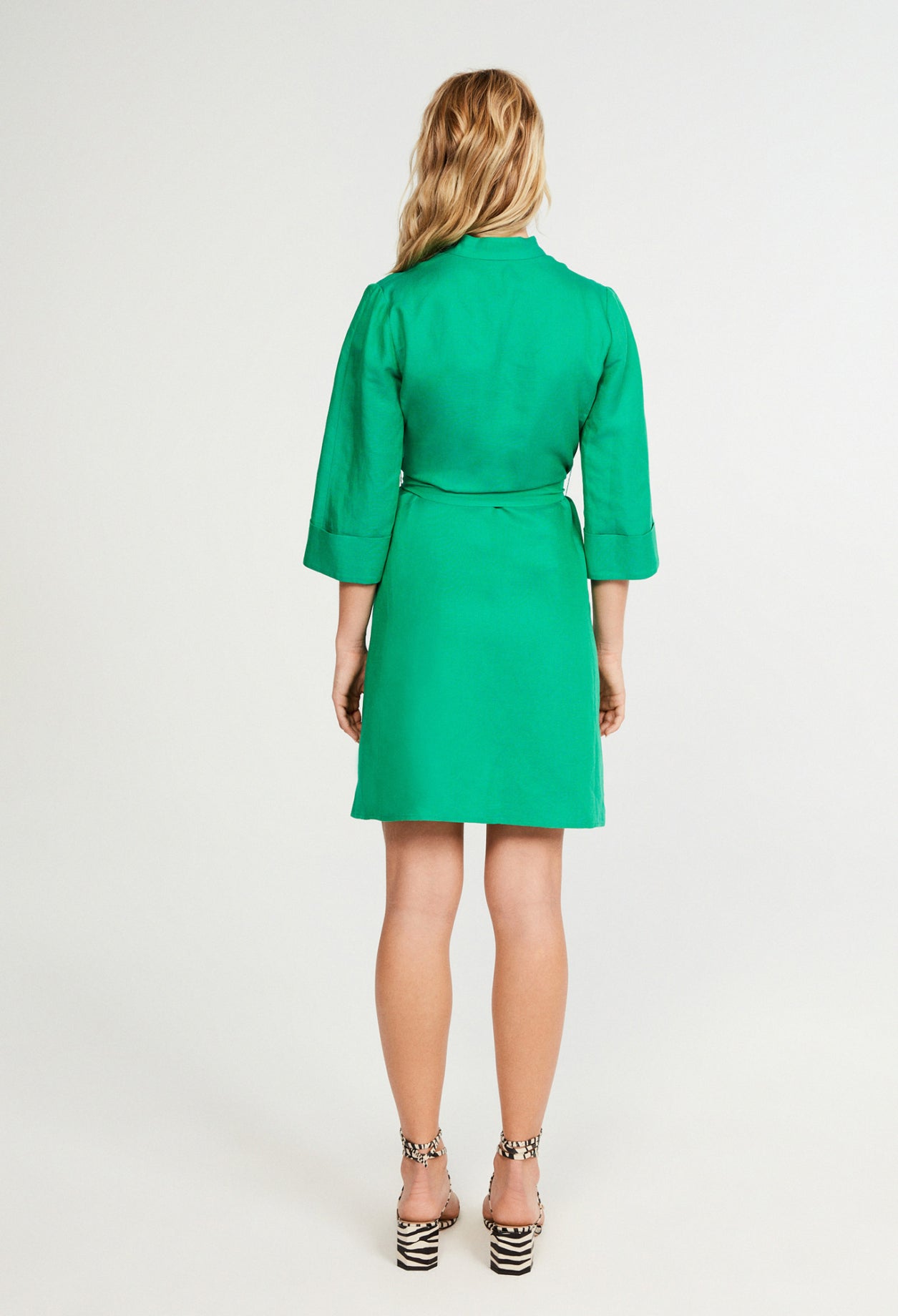 Robe midi ceinturée Faume - seconde main