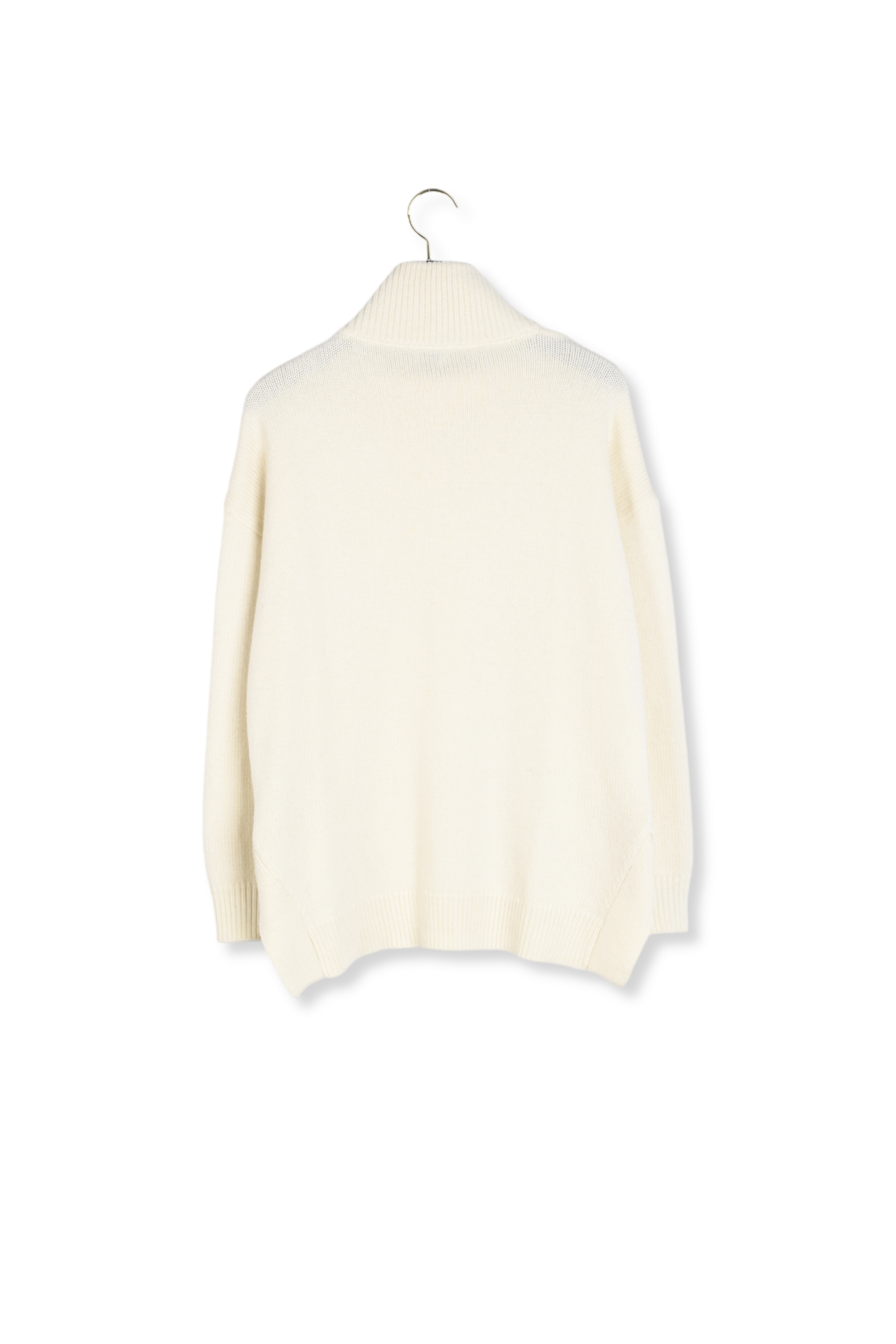 Pull col montant laine écru Faume - seconde main