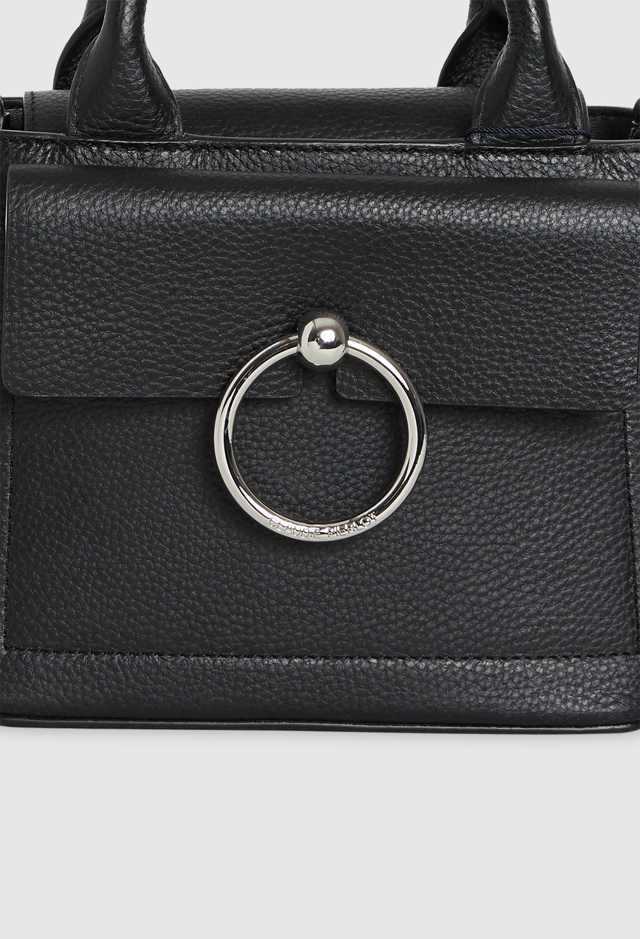 Sac Anouck mini cuir grainé Faume - seconde main