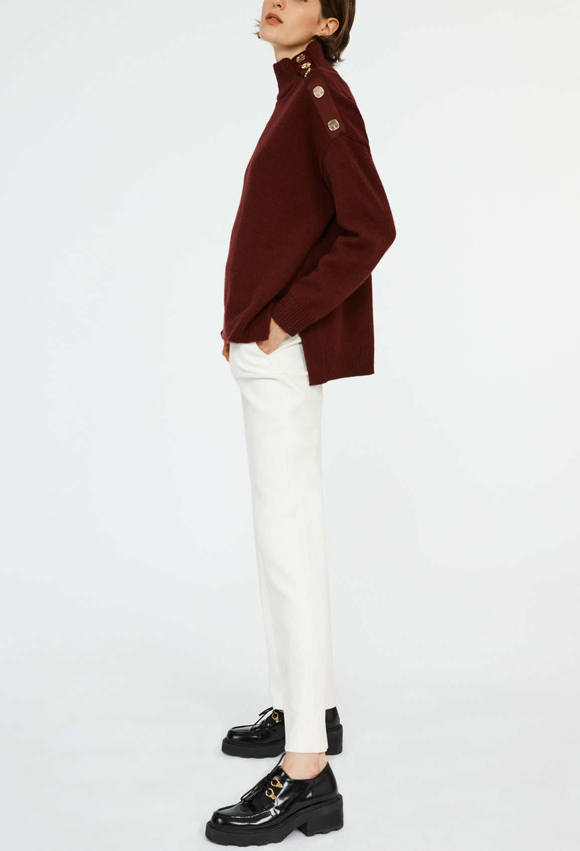 Pull oversize laine Faume - seconde main