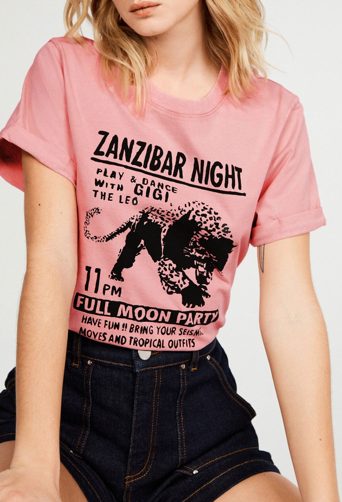 T-shirt en coton biologique Faume - seconde main