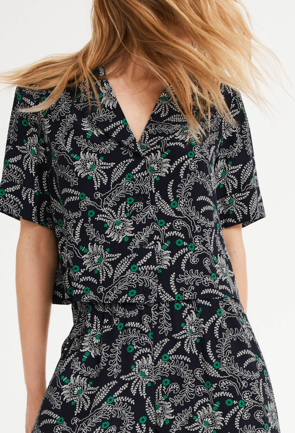 Chemisette imprimée Faume - seconde main