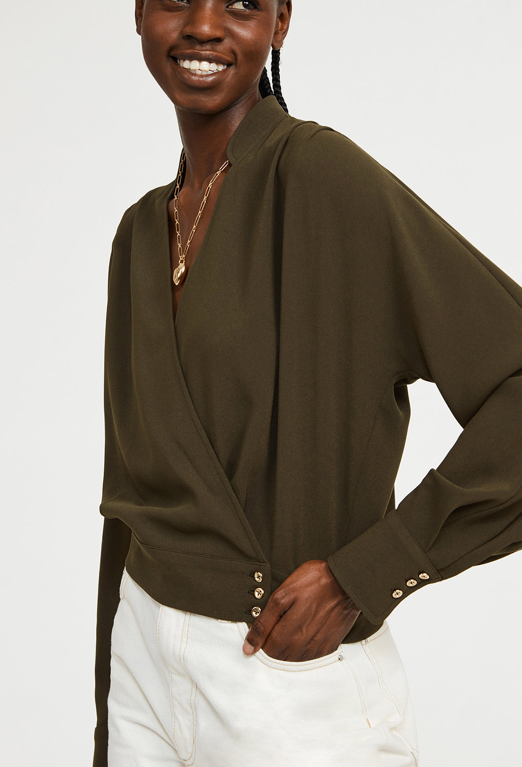 Top cache cœur Faume - seconde main