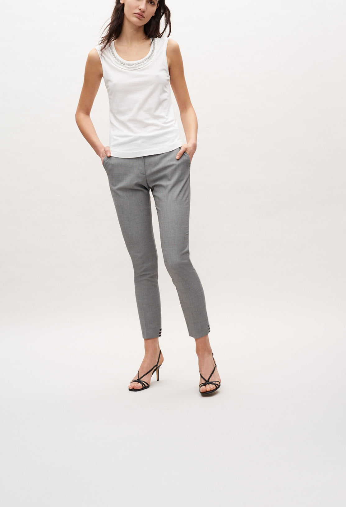 Débardeur à détails strass Faume - seconde main