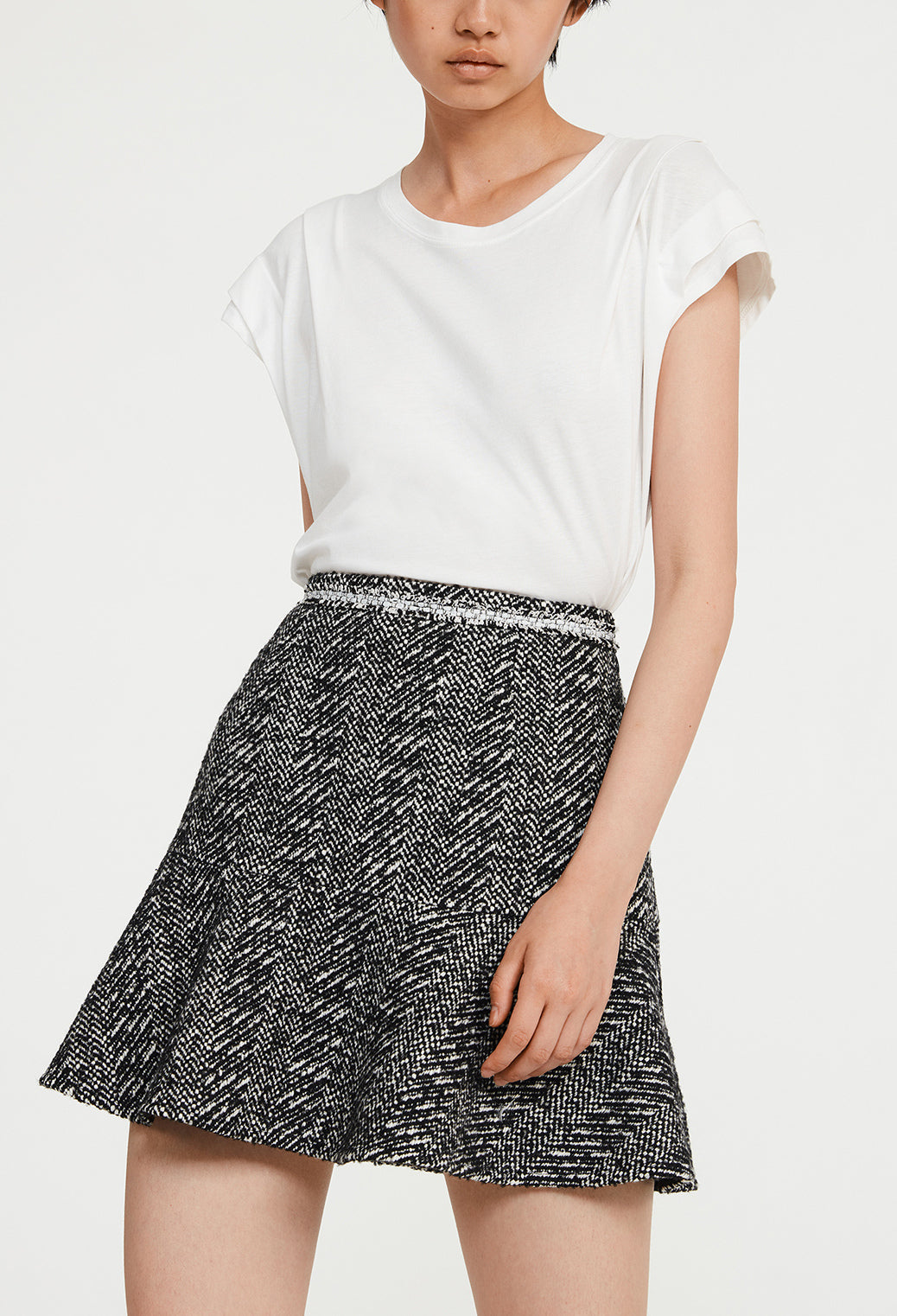 Jupe à motifs Faume - seconde main