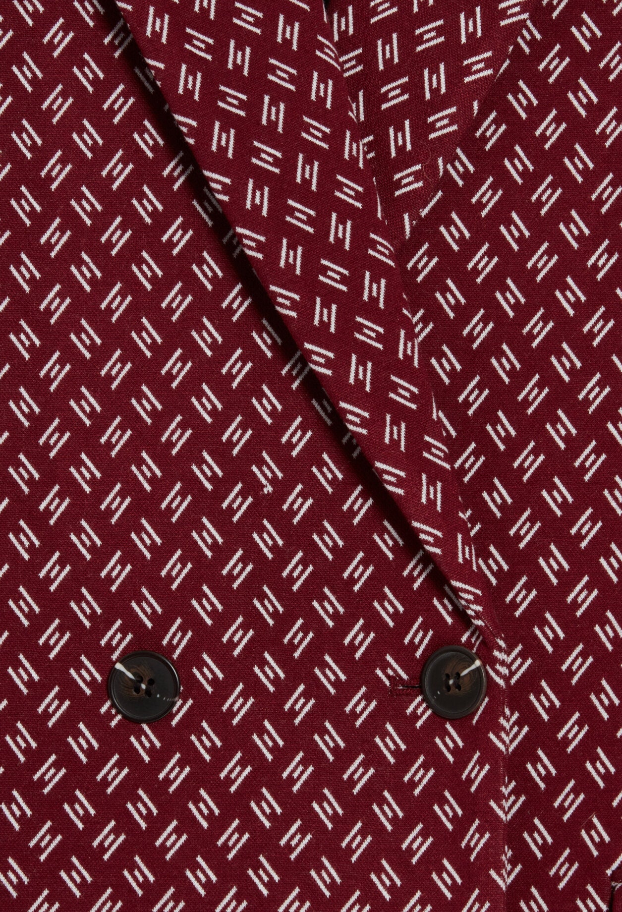 Veste bicolore de blazer imprimé Faume - seconde main