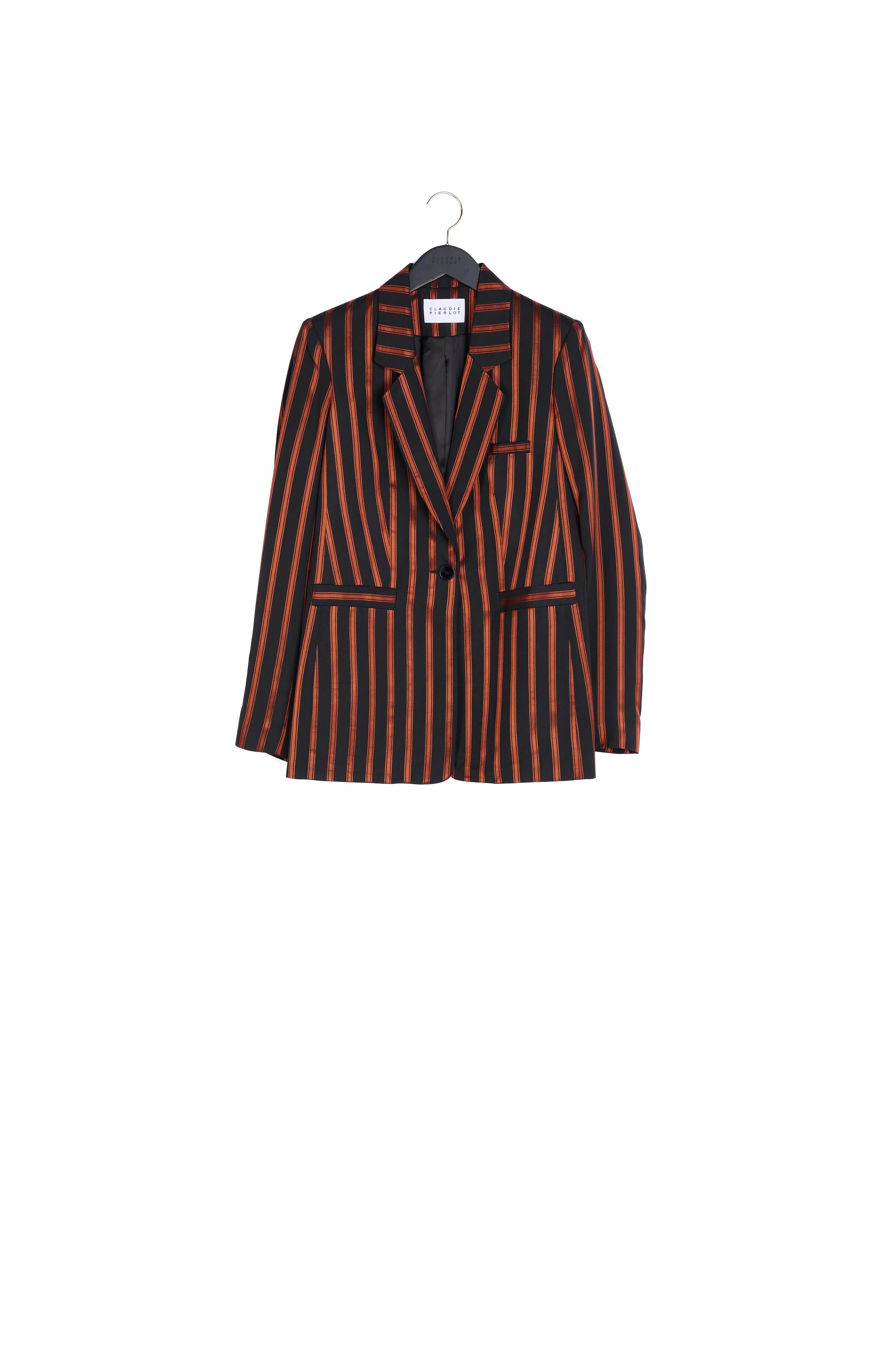 Veste blazer rayée Faume - seconde main