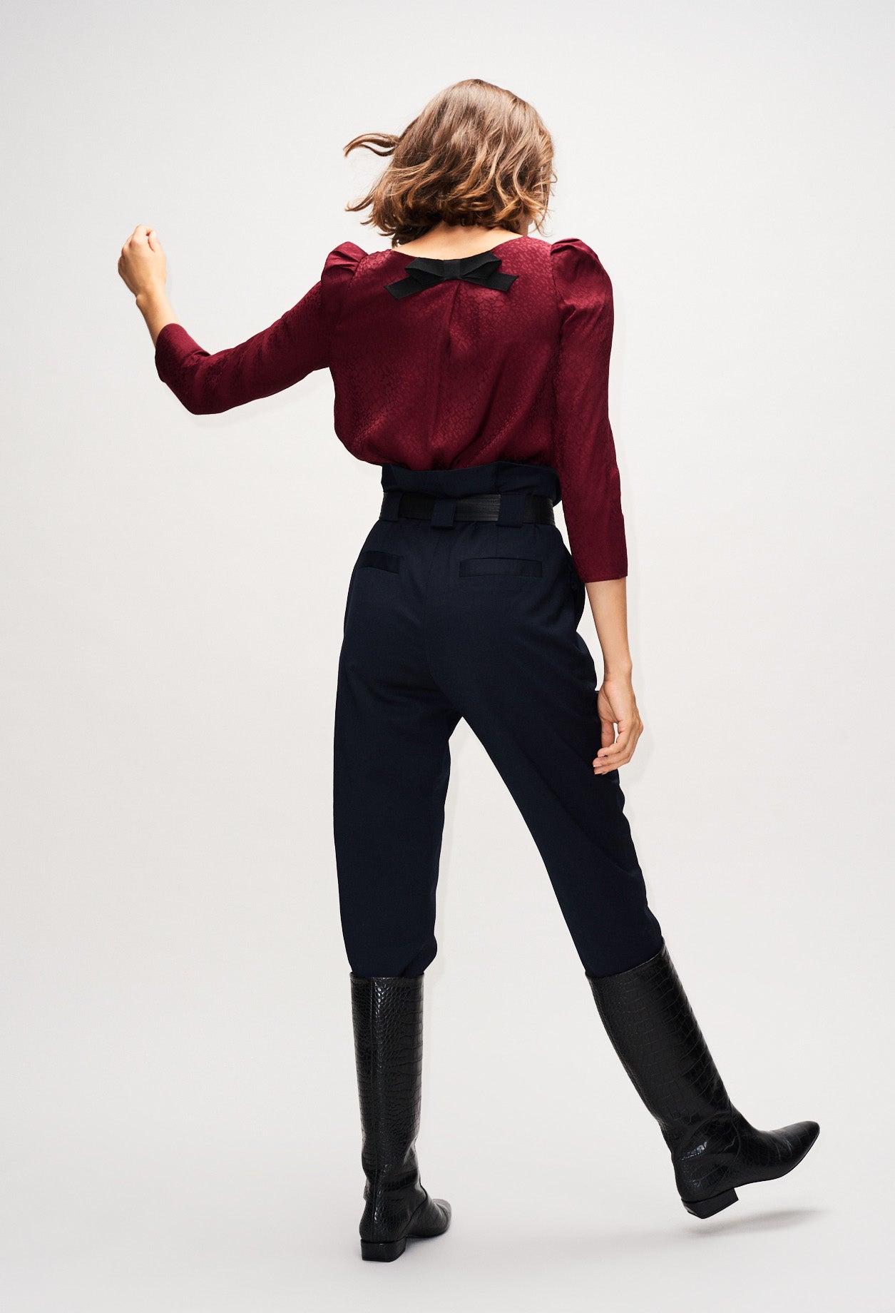 Top banc jacquard Faume - seconde main