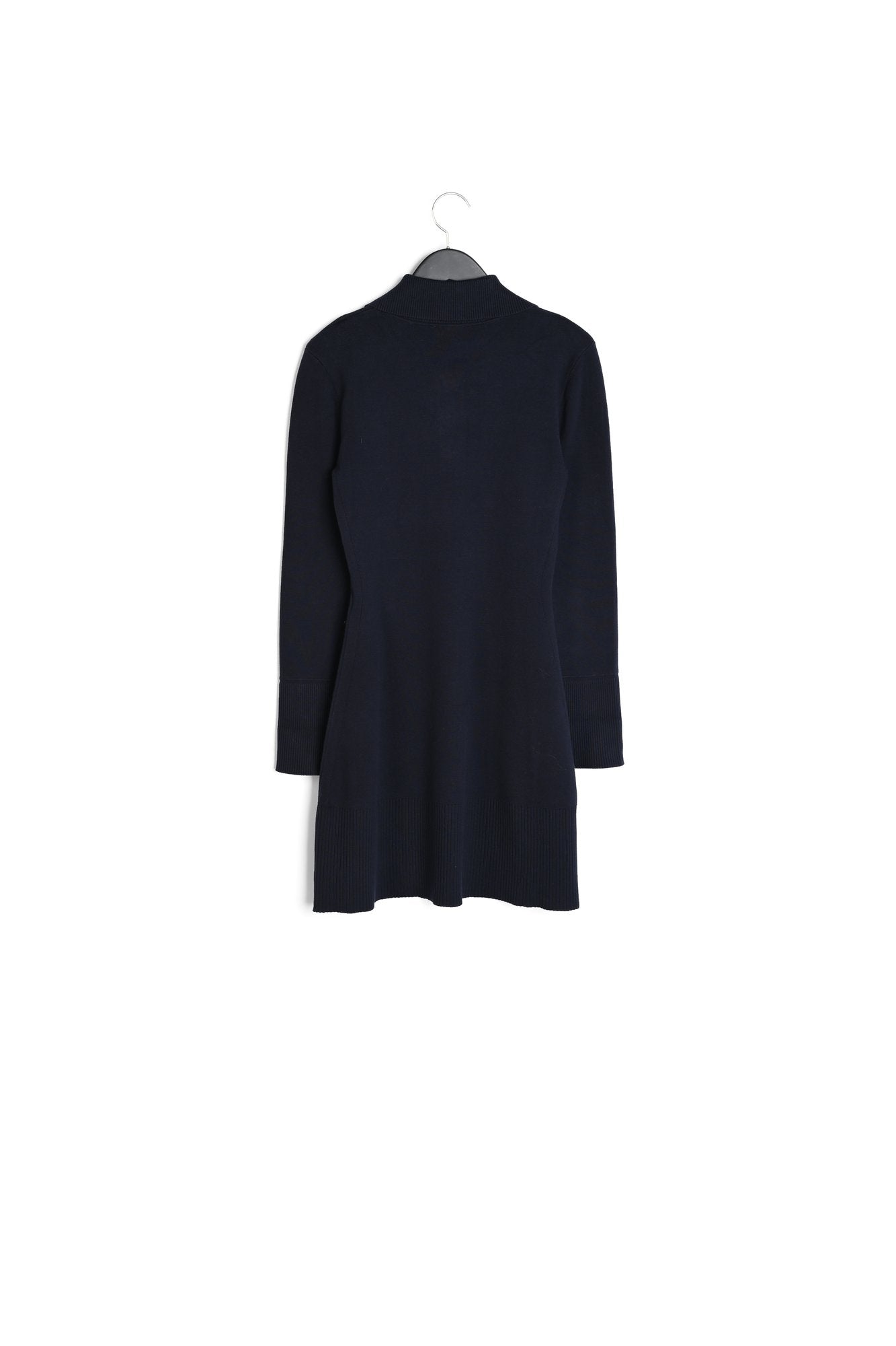 Robe courte manches longues marine Faume - seconde main