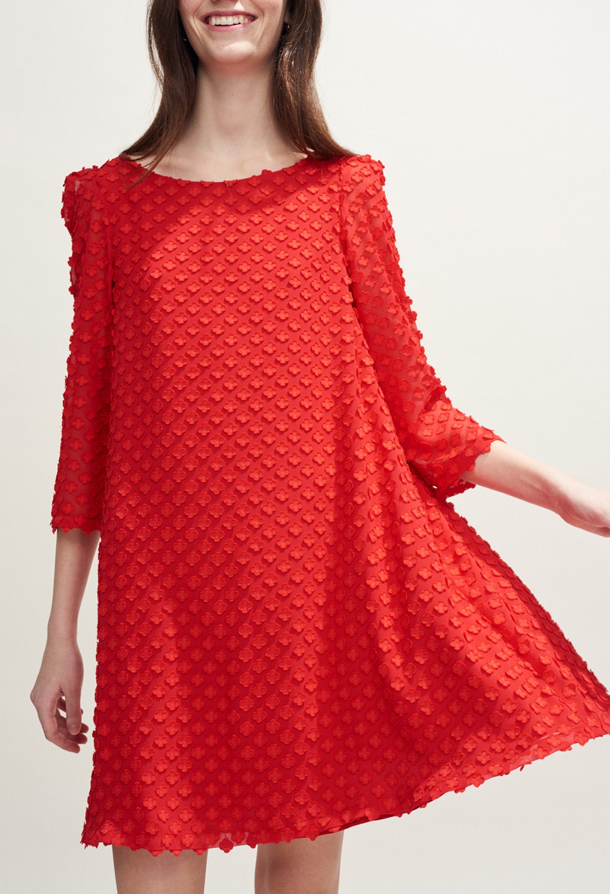 Robe Rififi en transparence Faume - seconde main