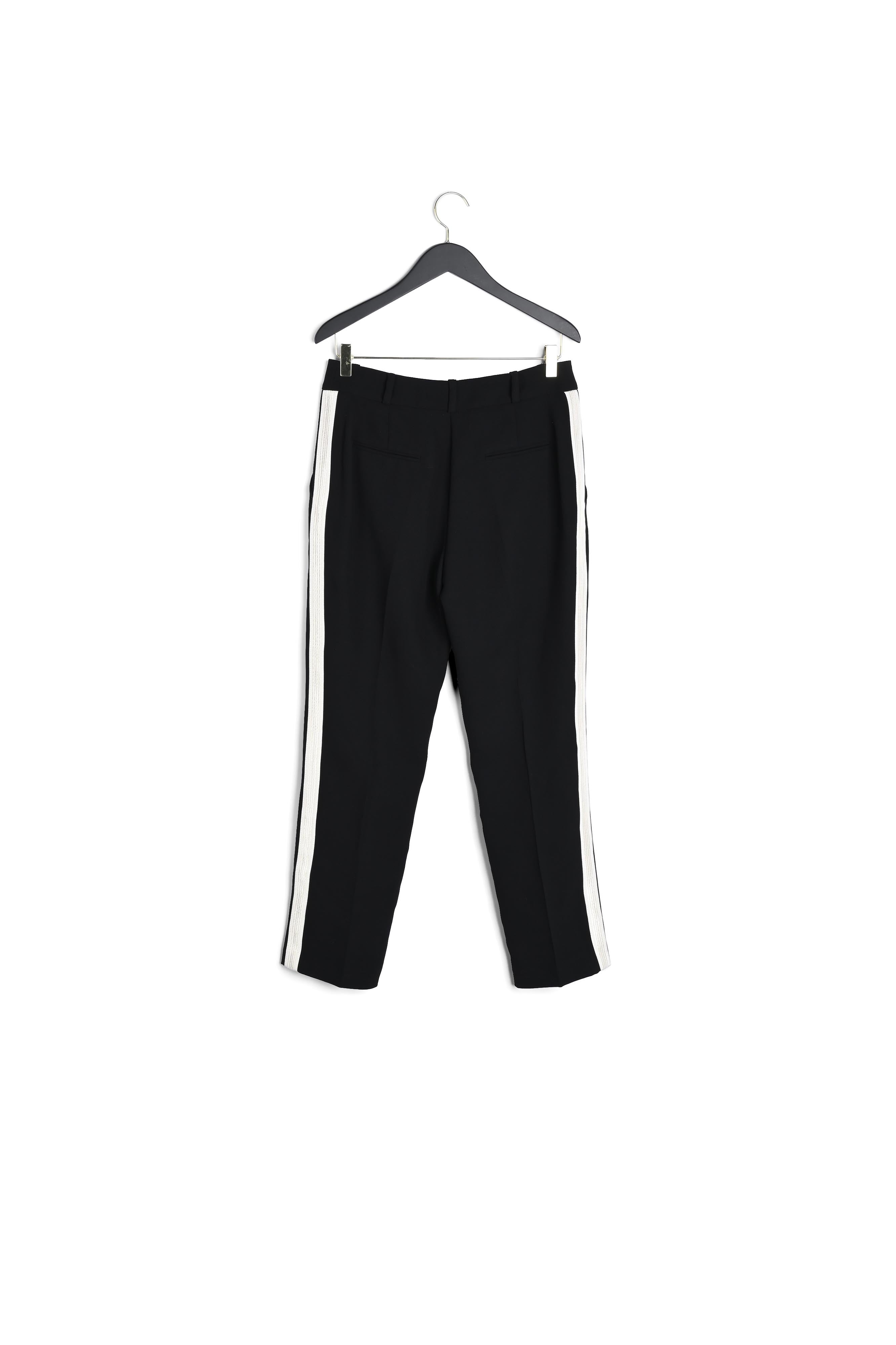 Pantalon de tailleur à coupe carotte Faume - seconde main