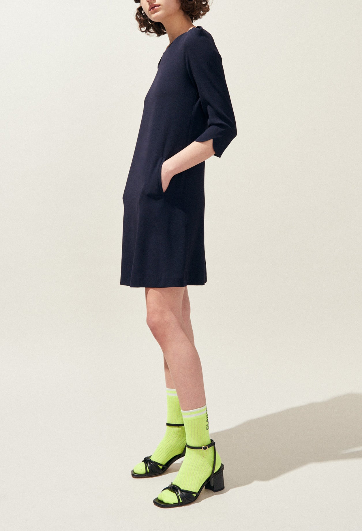 Robe droite unie Faume - seconde main