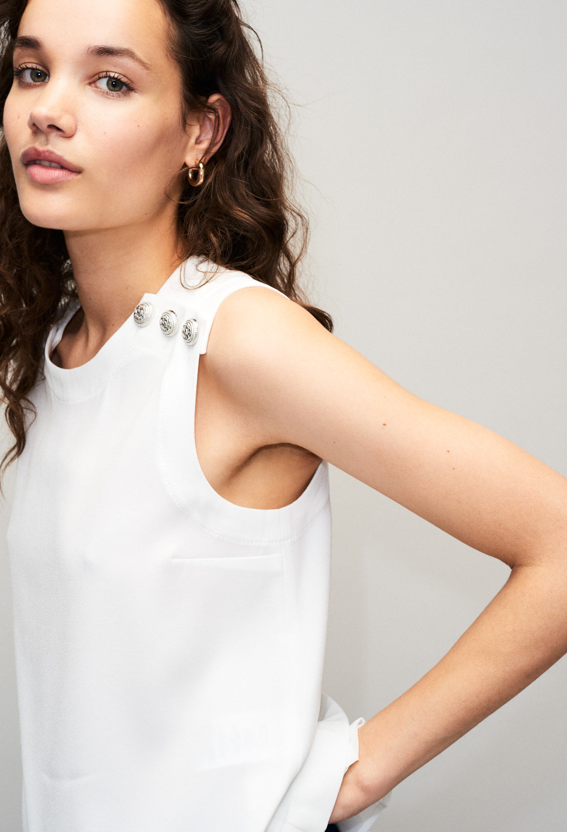 Top détail plissé Faume - seconde main