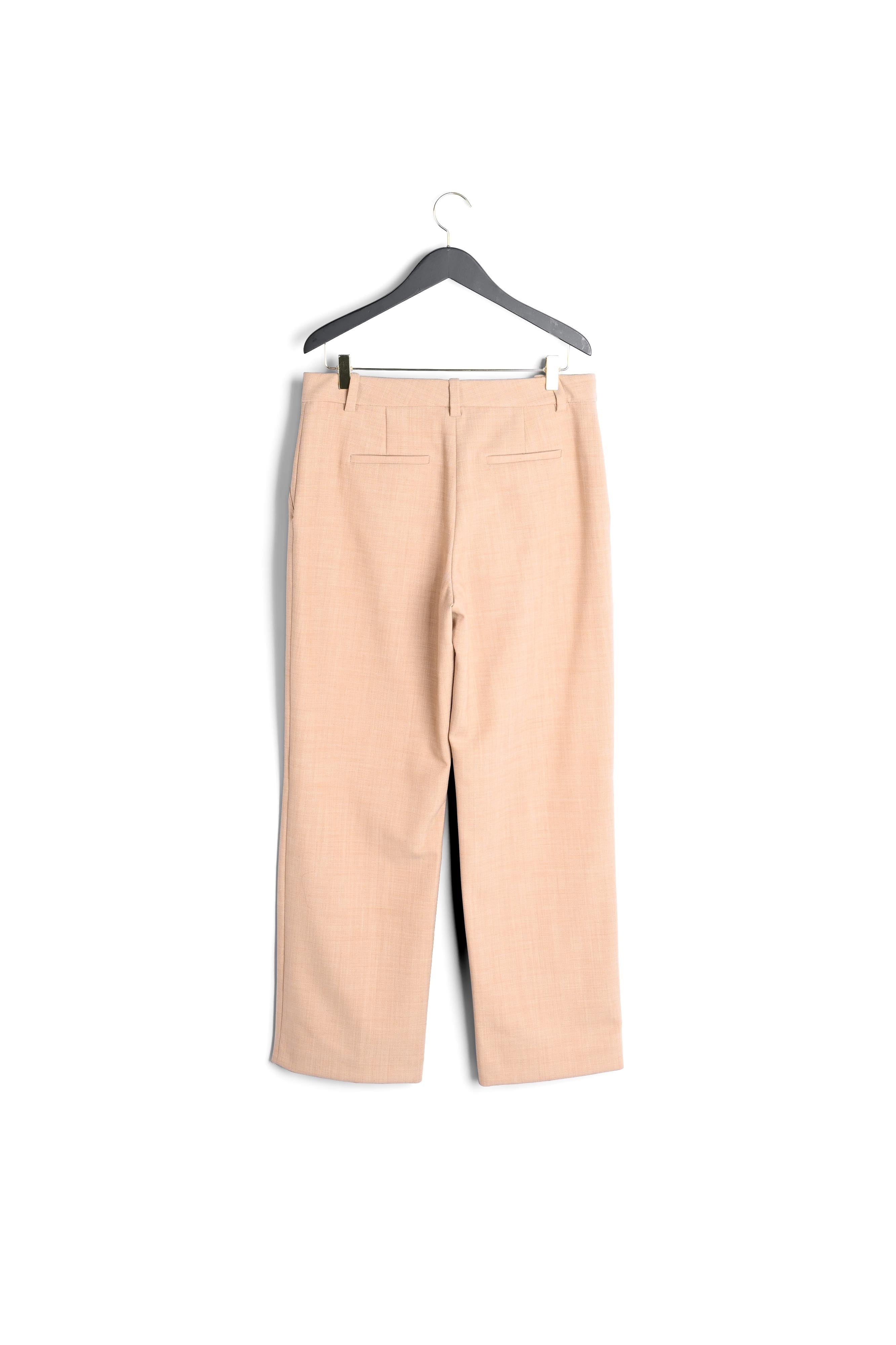 Pantalon de tailleur beige Faume - seconde main