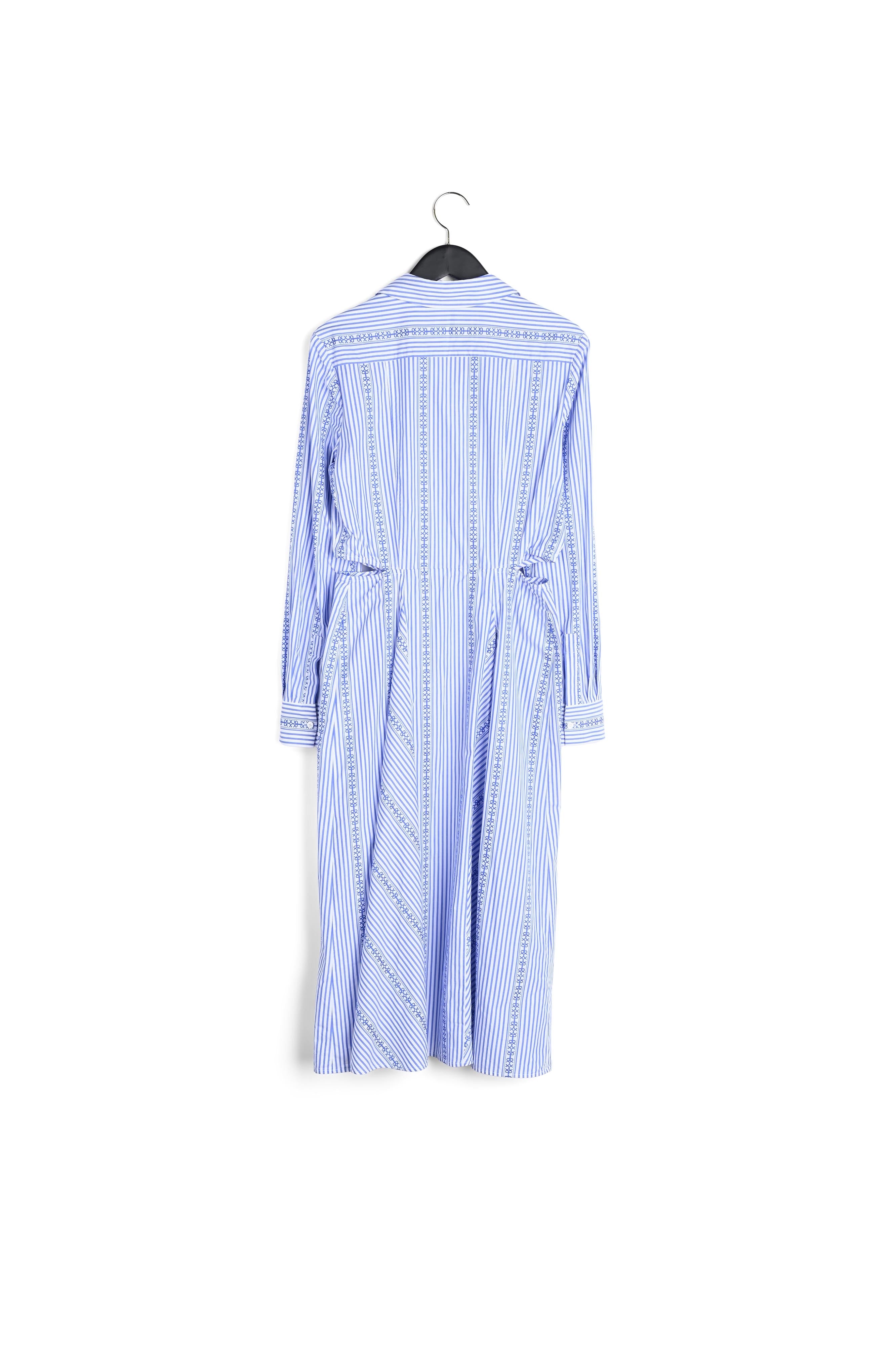 Robe chemise midi bleu ciel Faume - seconde main