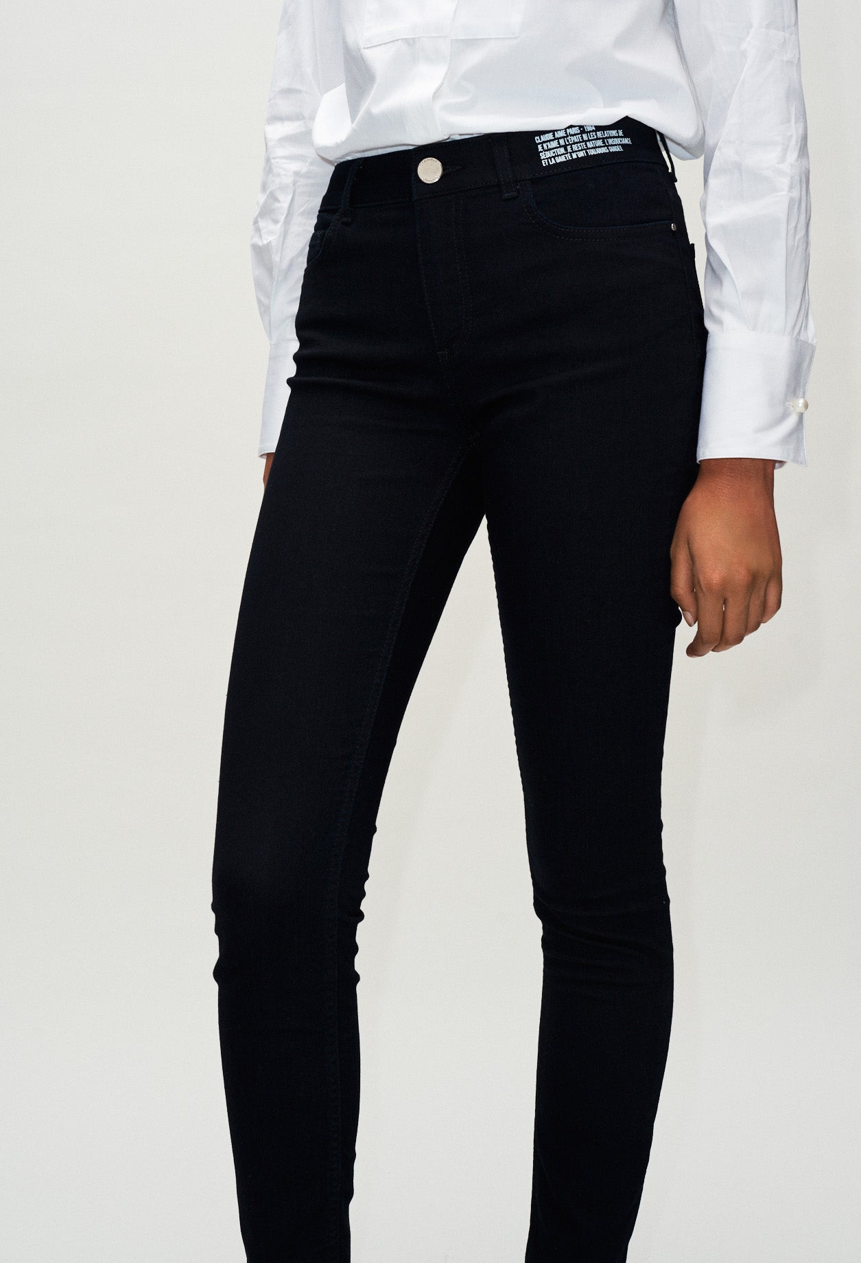 Jean skinny noir Faume - seconde main
