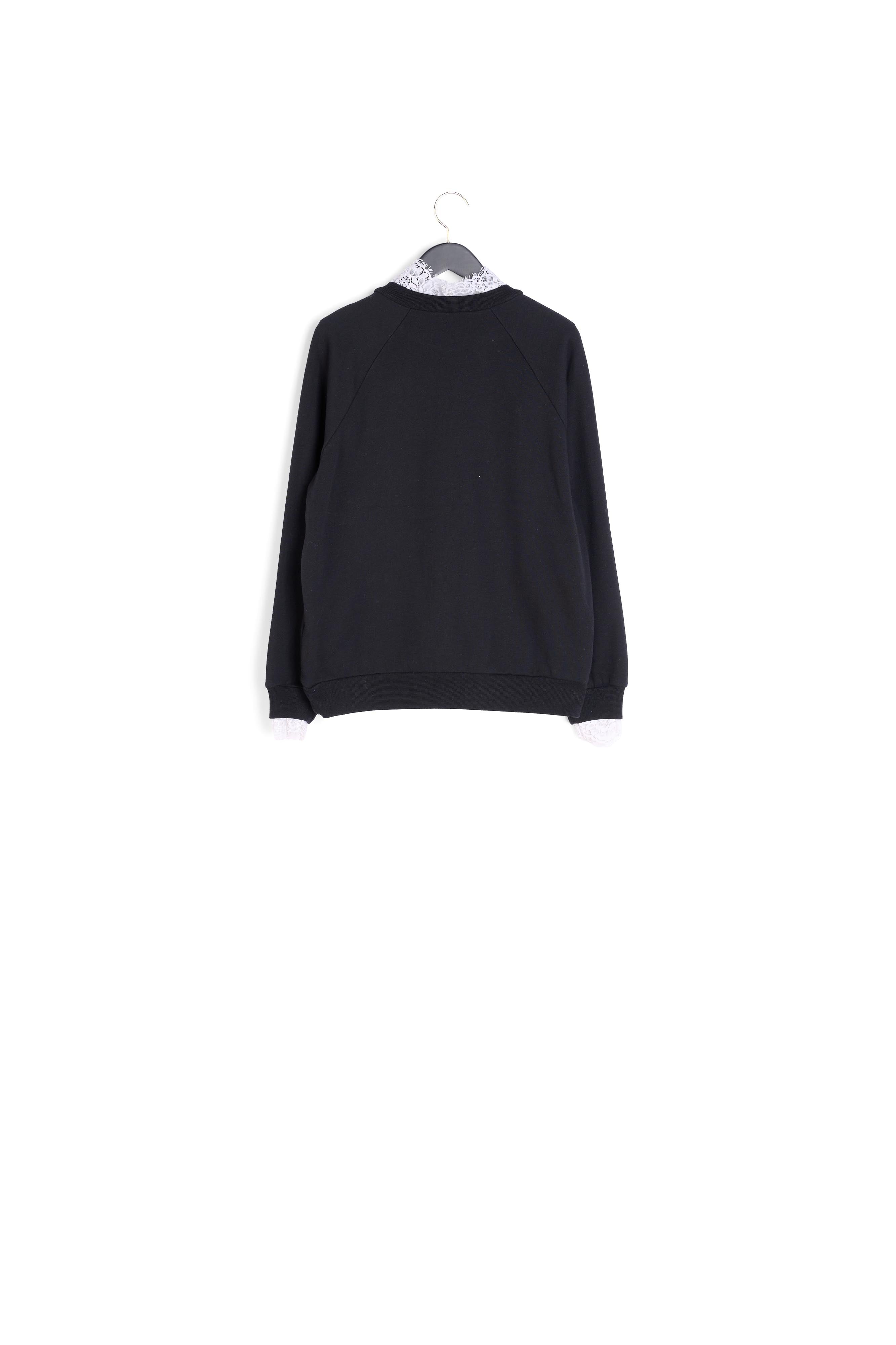 Swatshirt à col Faume - seconde main