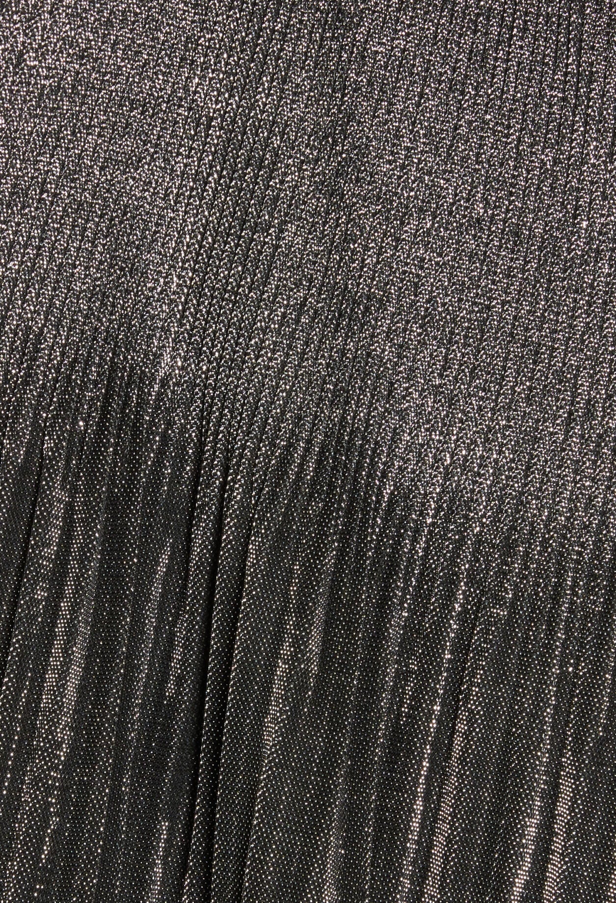 Top argent à manche longue asymétrique Faume - seconde main