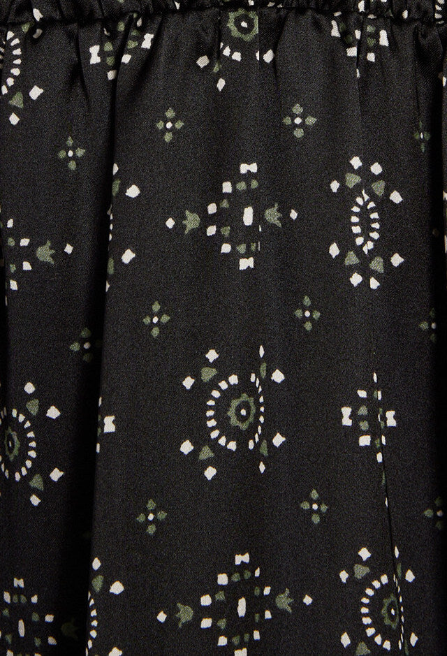 Robe longue à motifs géométrique Faume - seconde main