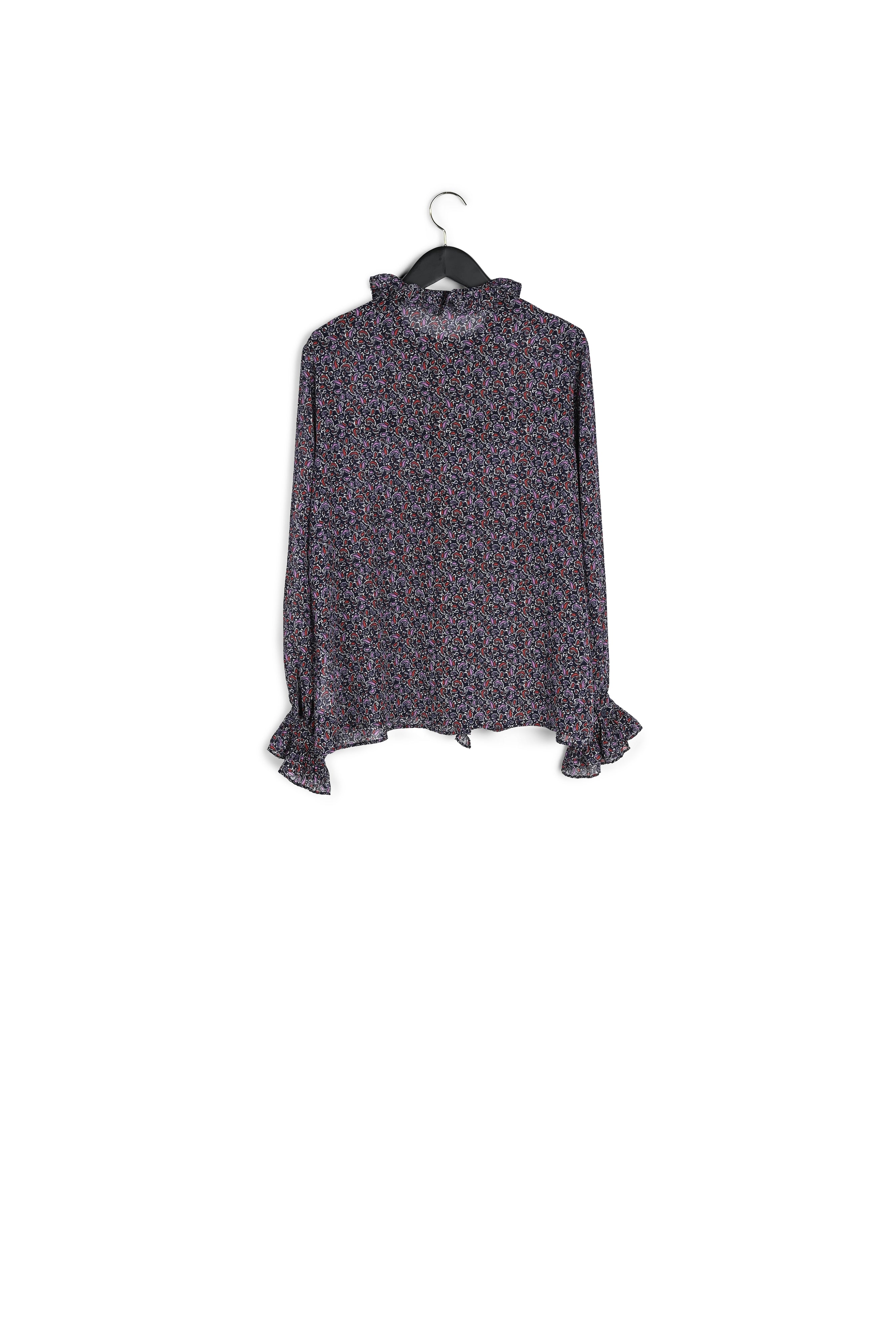 Chemise imprimée détails de volants Faume - seconde main