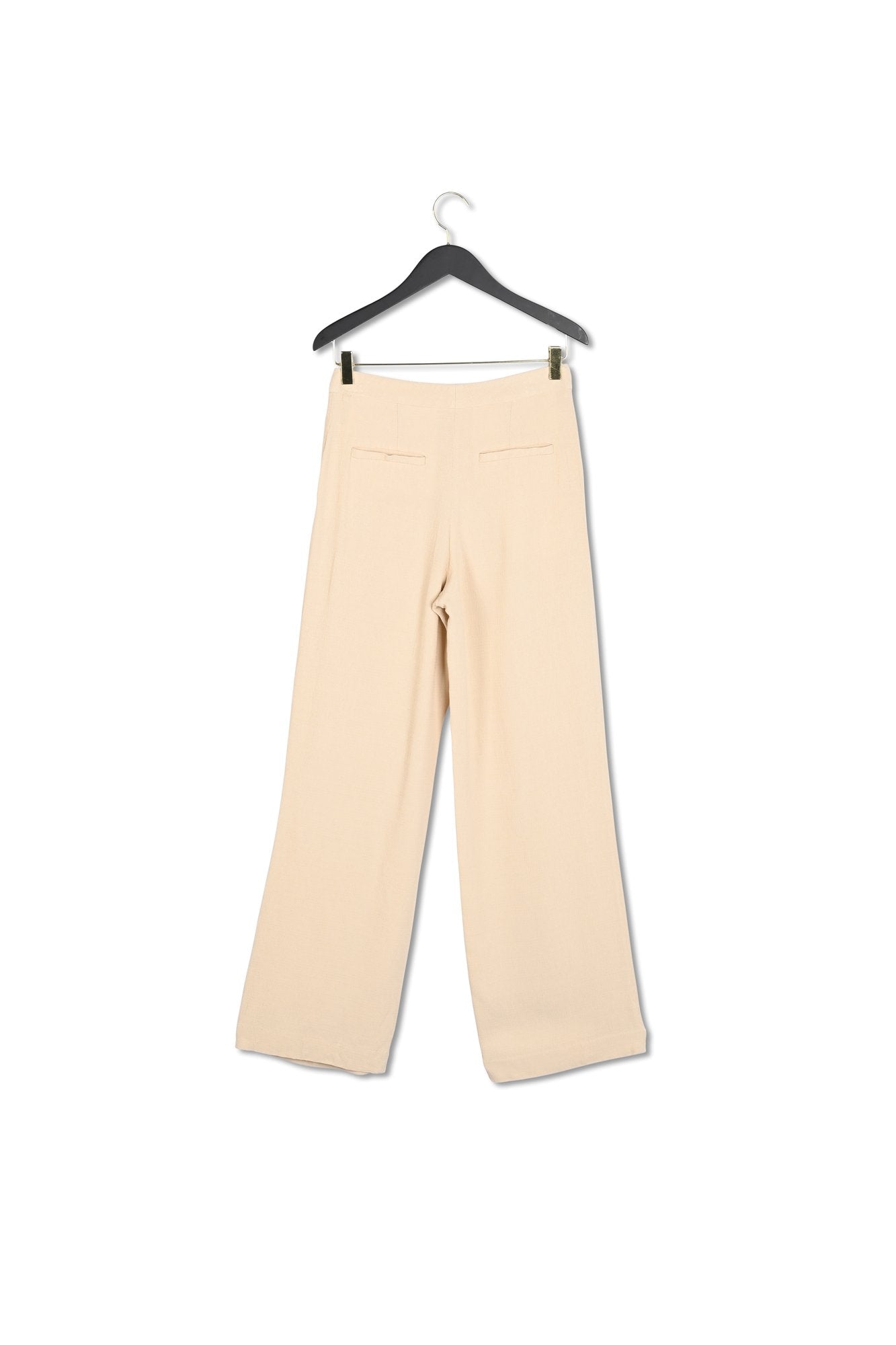 Pantalon large beige Faume - seconde main