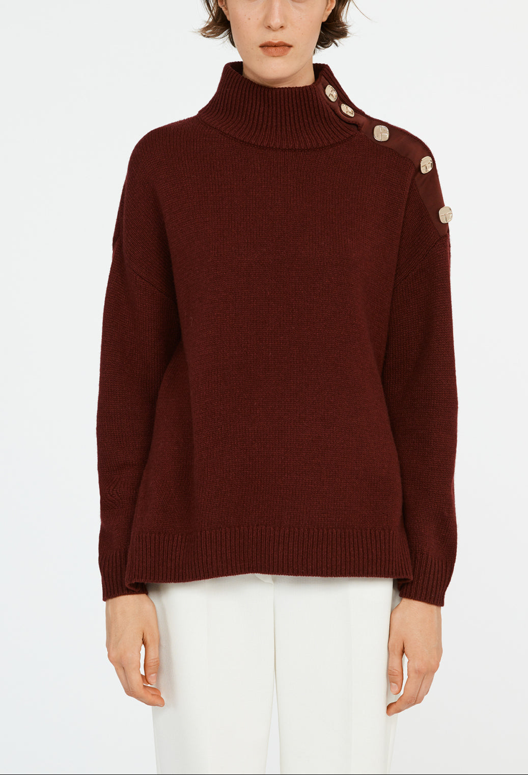 Pull oversize laine Faume - seconde main