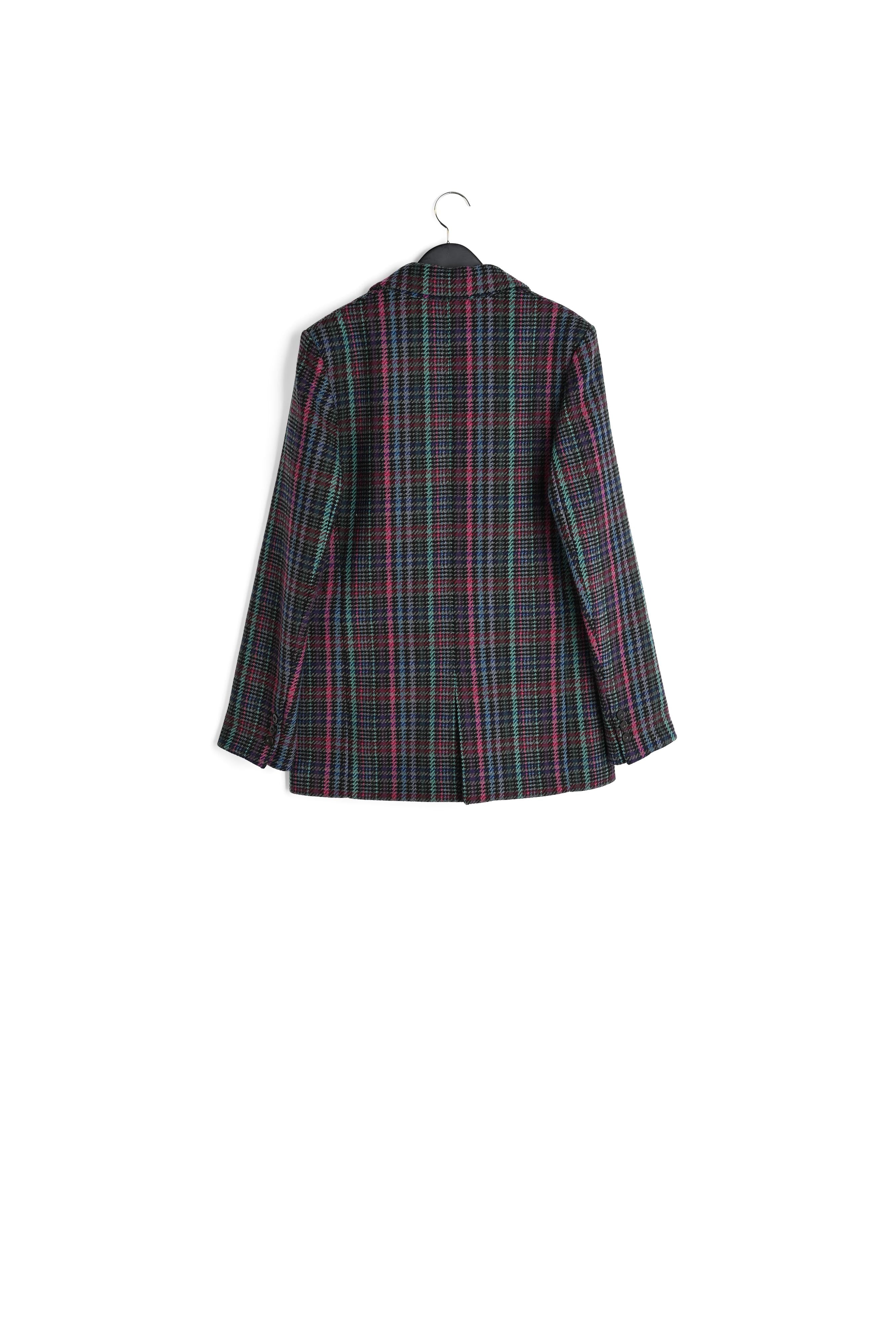Veste à motif tartan Faume - seconde main