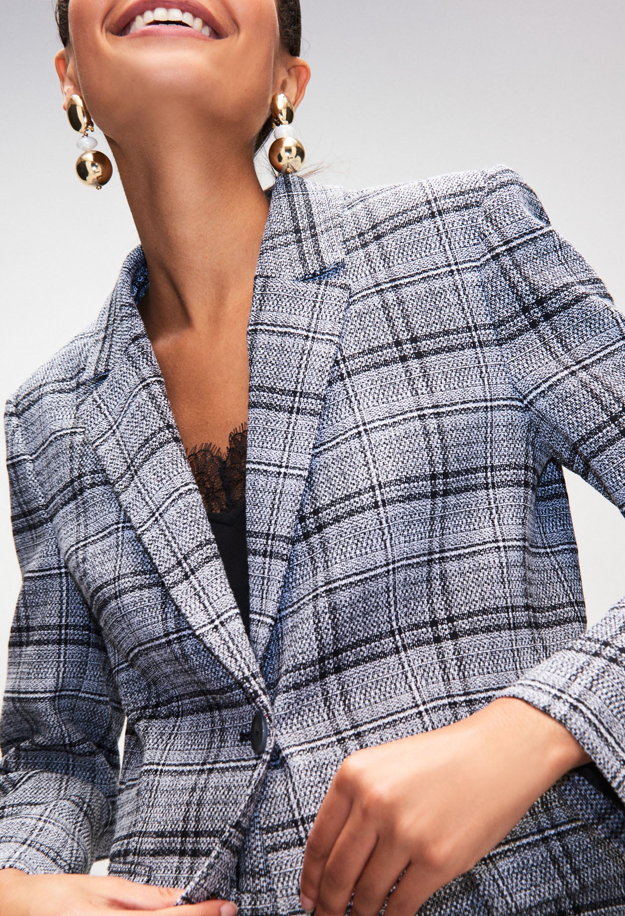 Veste à carreaux Faume - seconde main