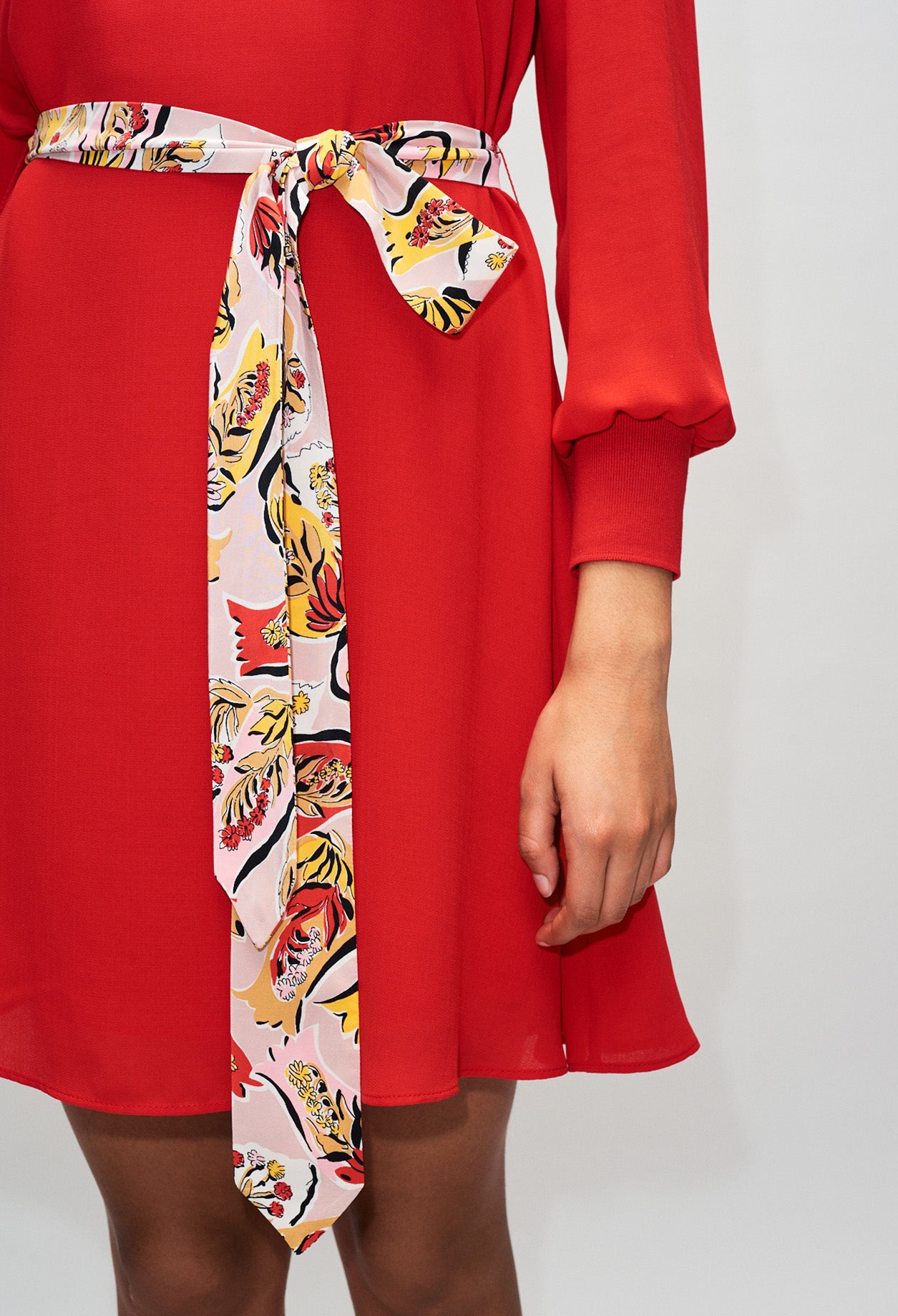 Robe à ceinture-ruban Faume - seconde main