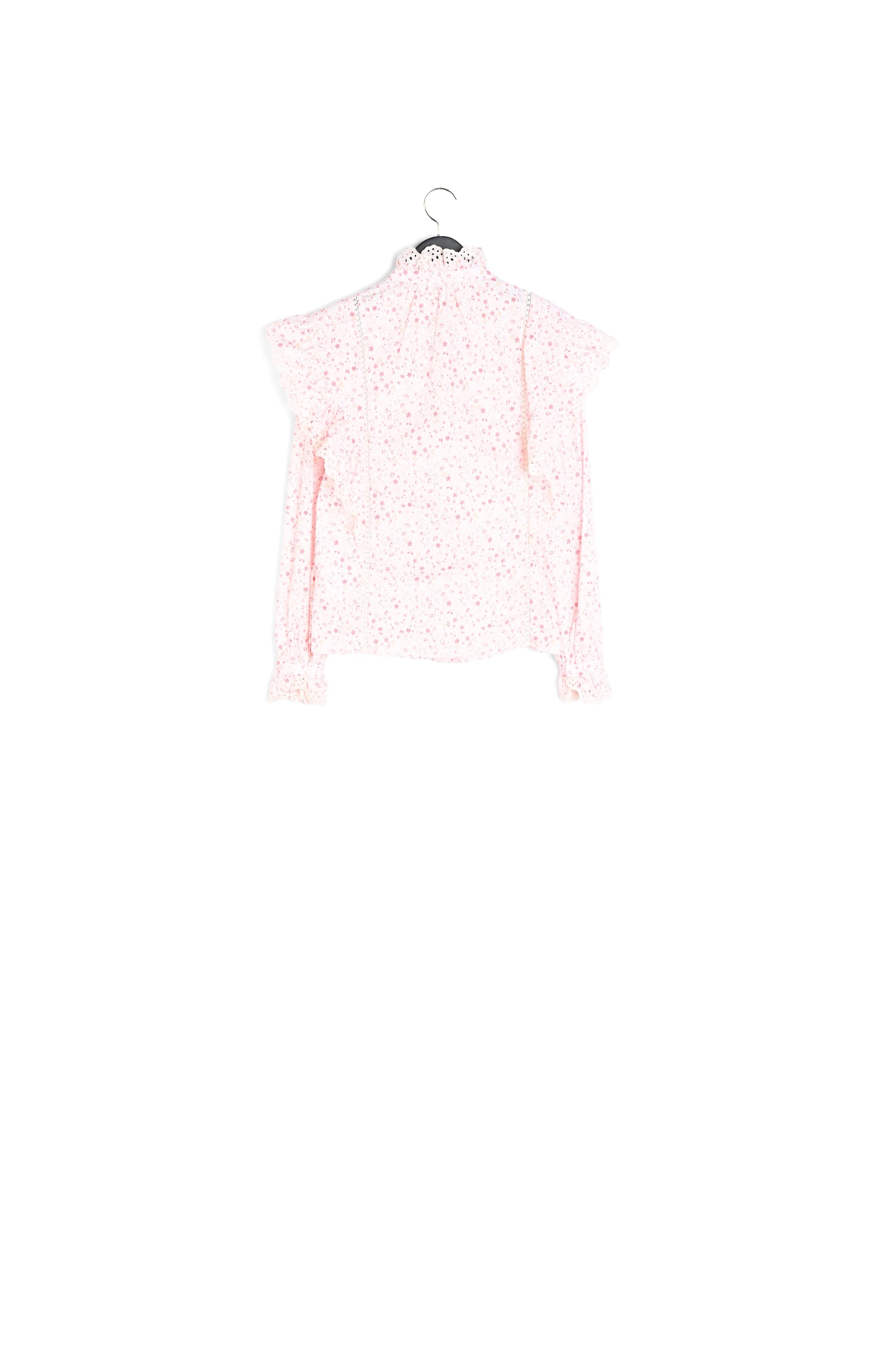 Blouse blanche imprimé fleuri Faume - seconde main