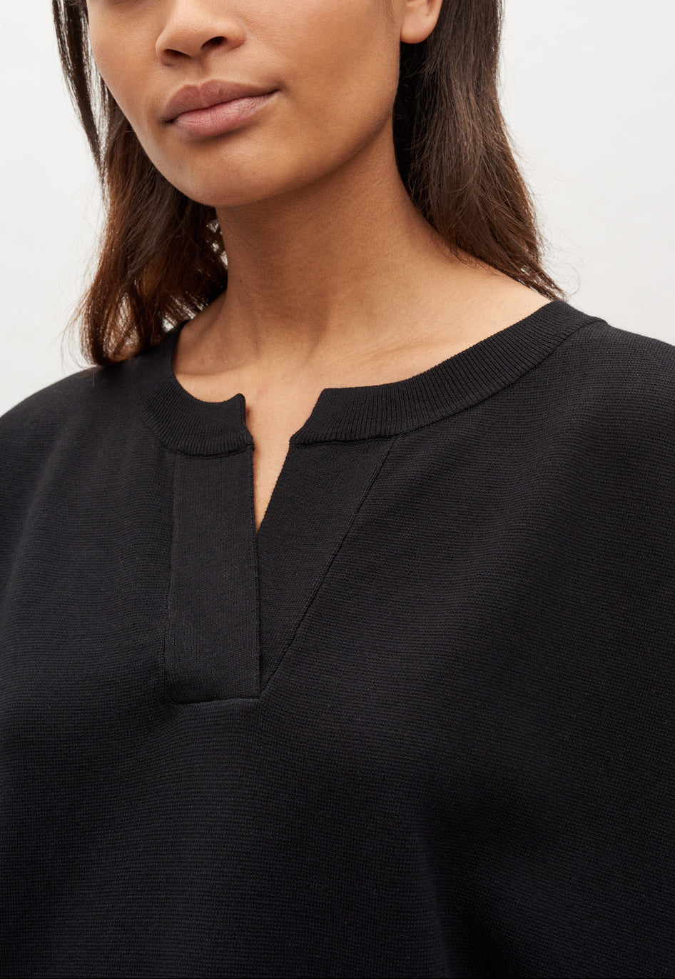 Pull à incrustations de dentelle Faume - seconde main