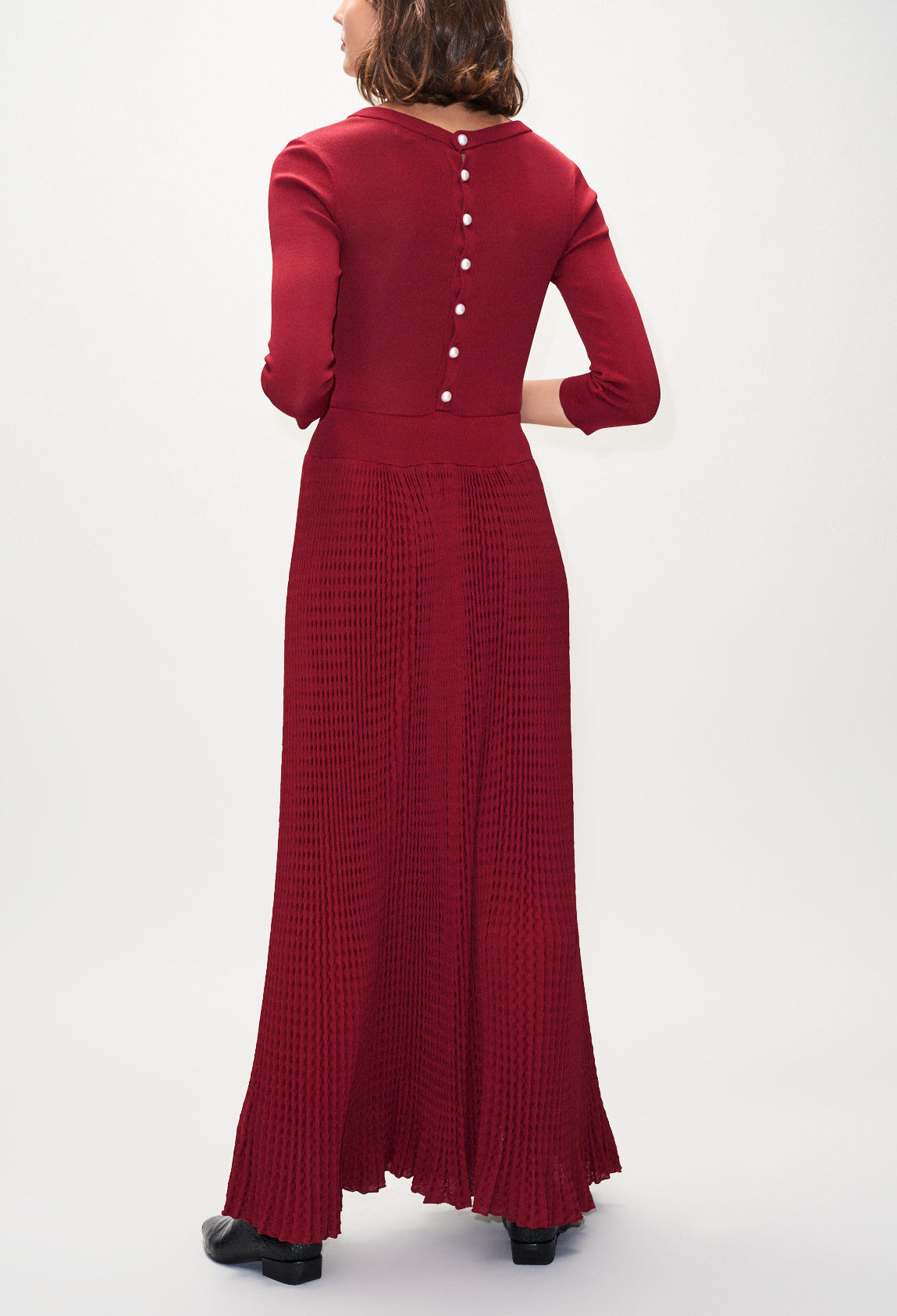 Robe longue en maille Faume - seconde main