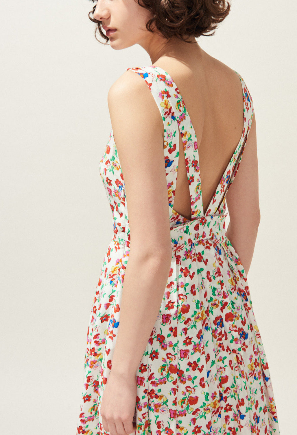 Robe Rencontre iconique à fleurs Faume - seconde main